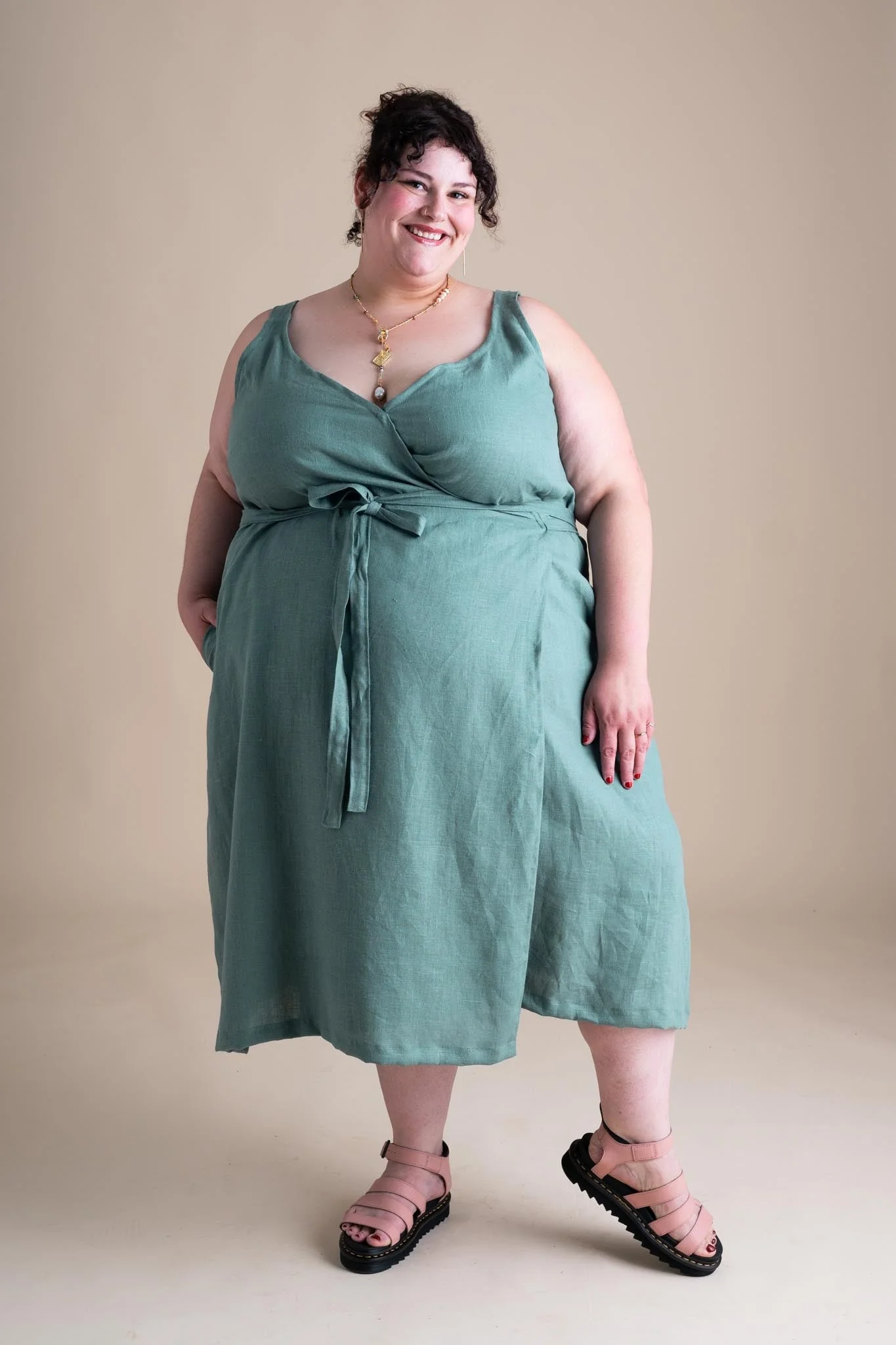 Rove Dress in Agave - Image 3