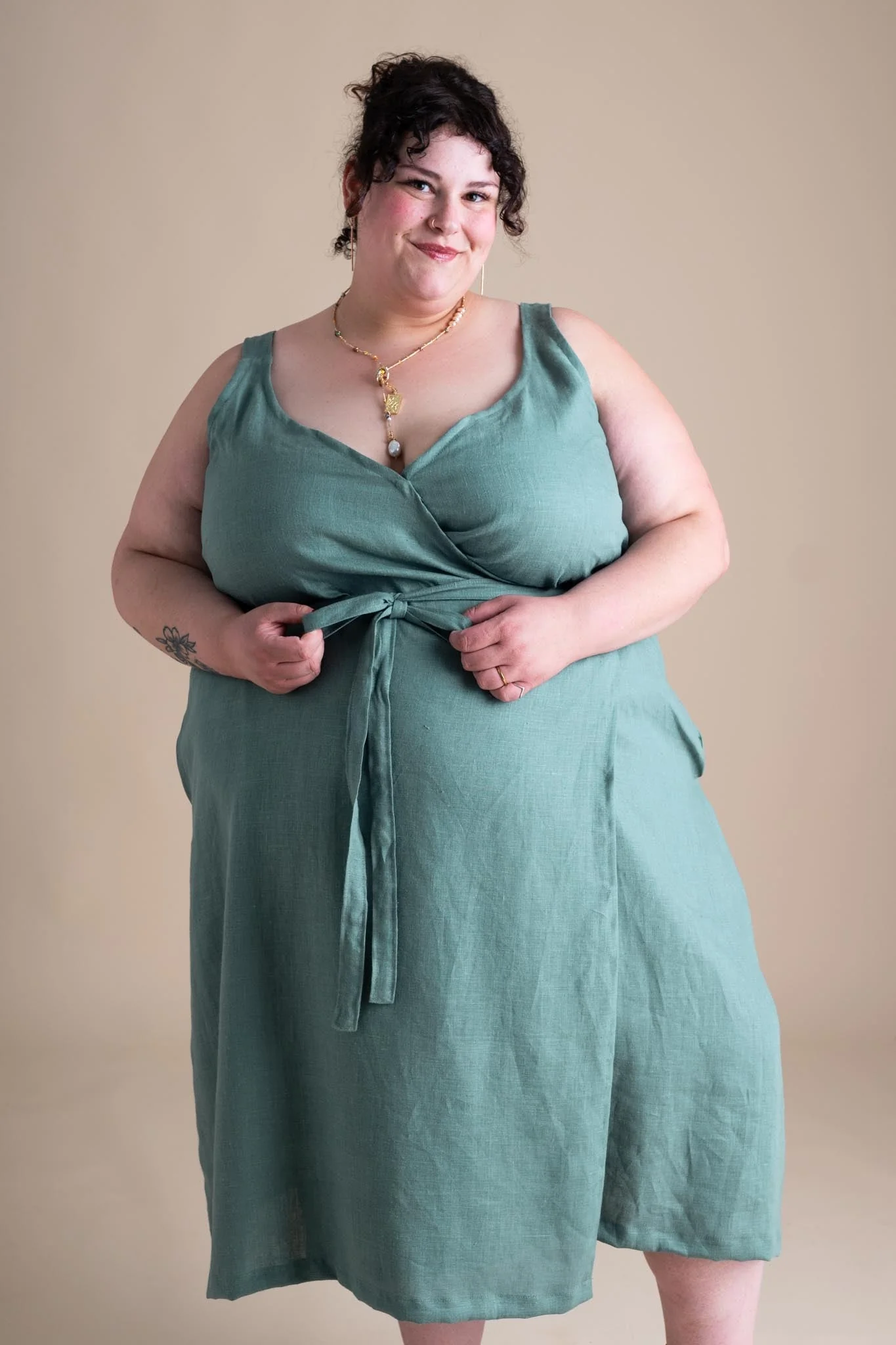 Rove Dress in Agave - Image 4