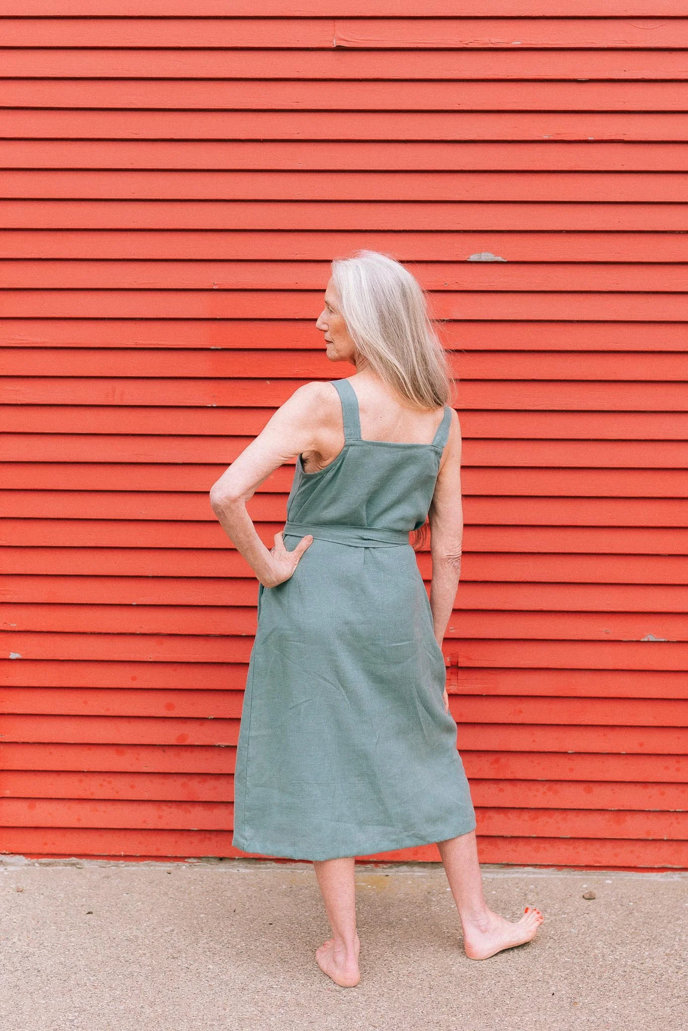 Rove Dress in Agave - Image 7