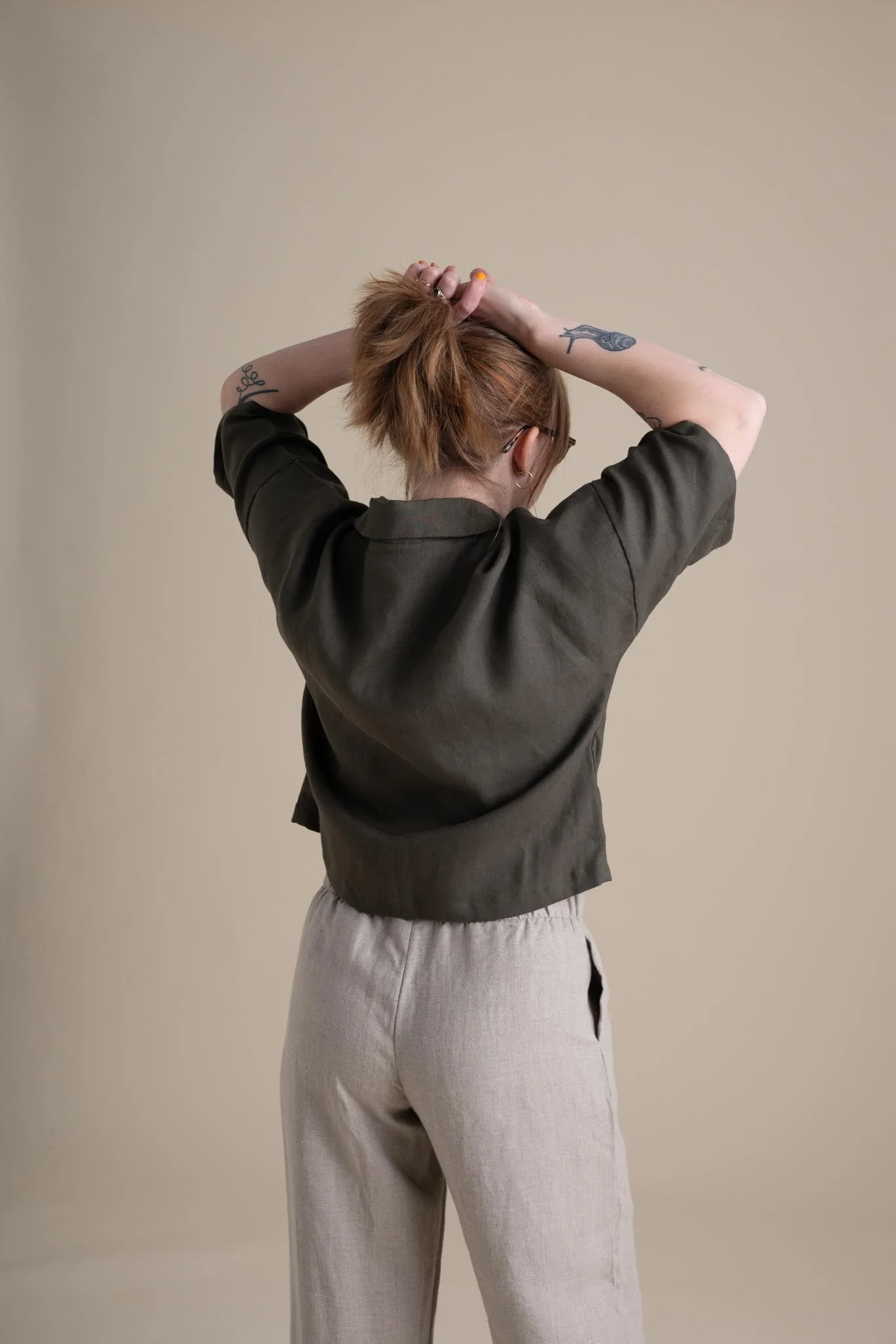 Ruthie Top in Lichen - Image 4