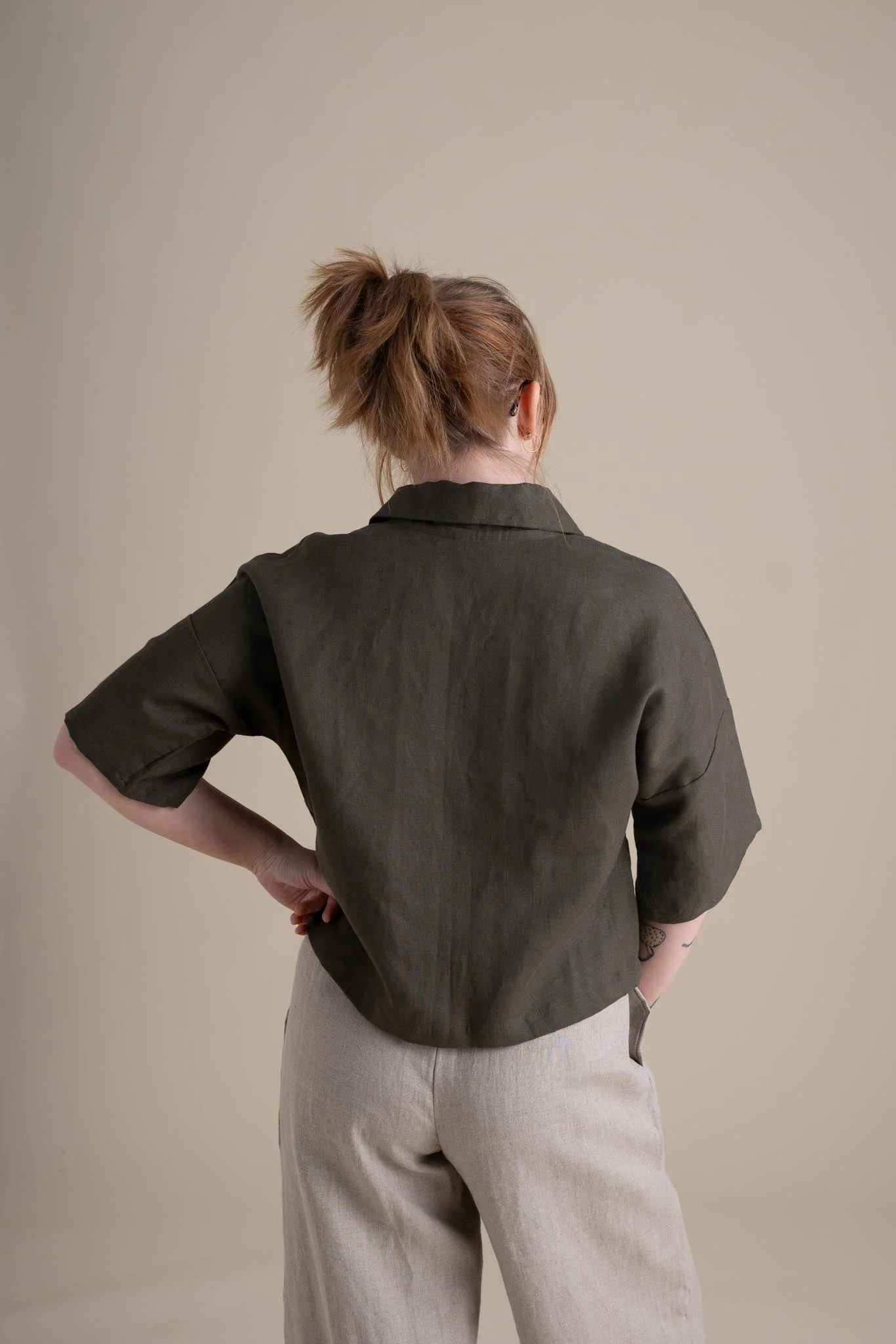 Ruthie Top in Lichen - Image 5