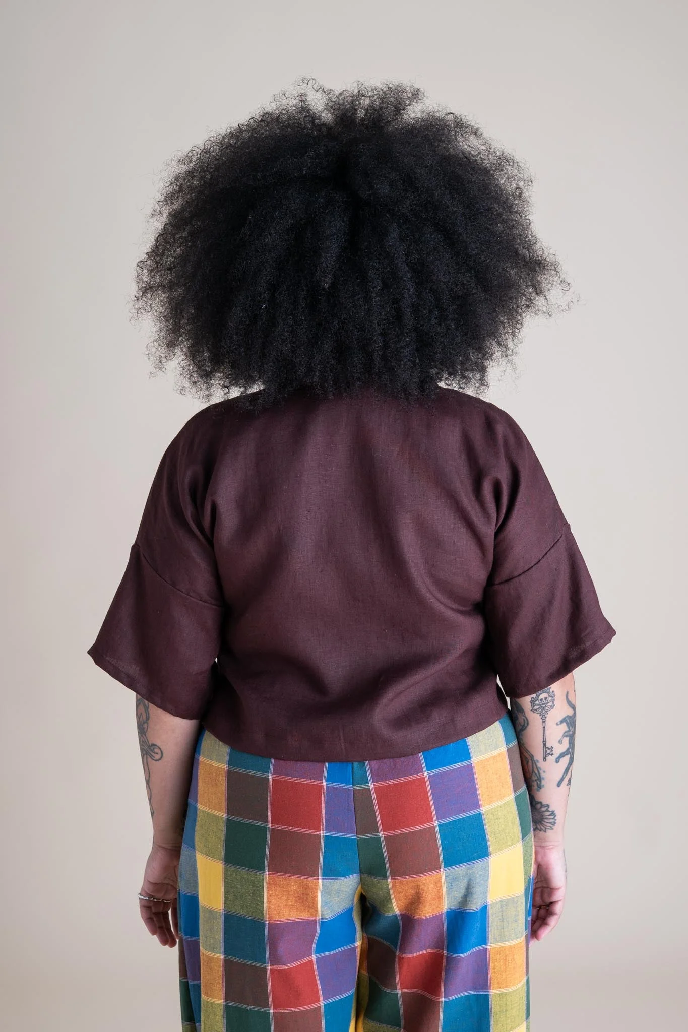 Ruthie Top in Mulberry - Image 3