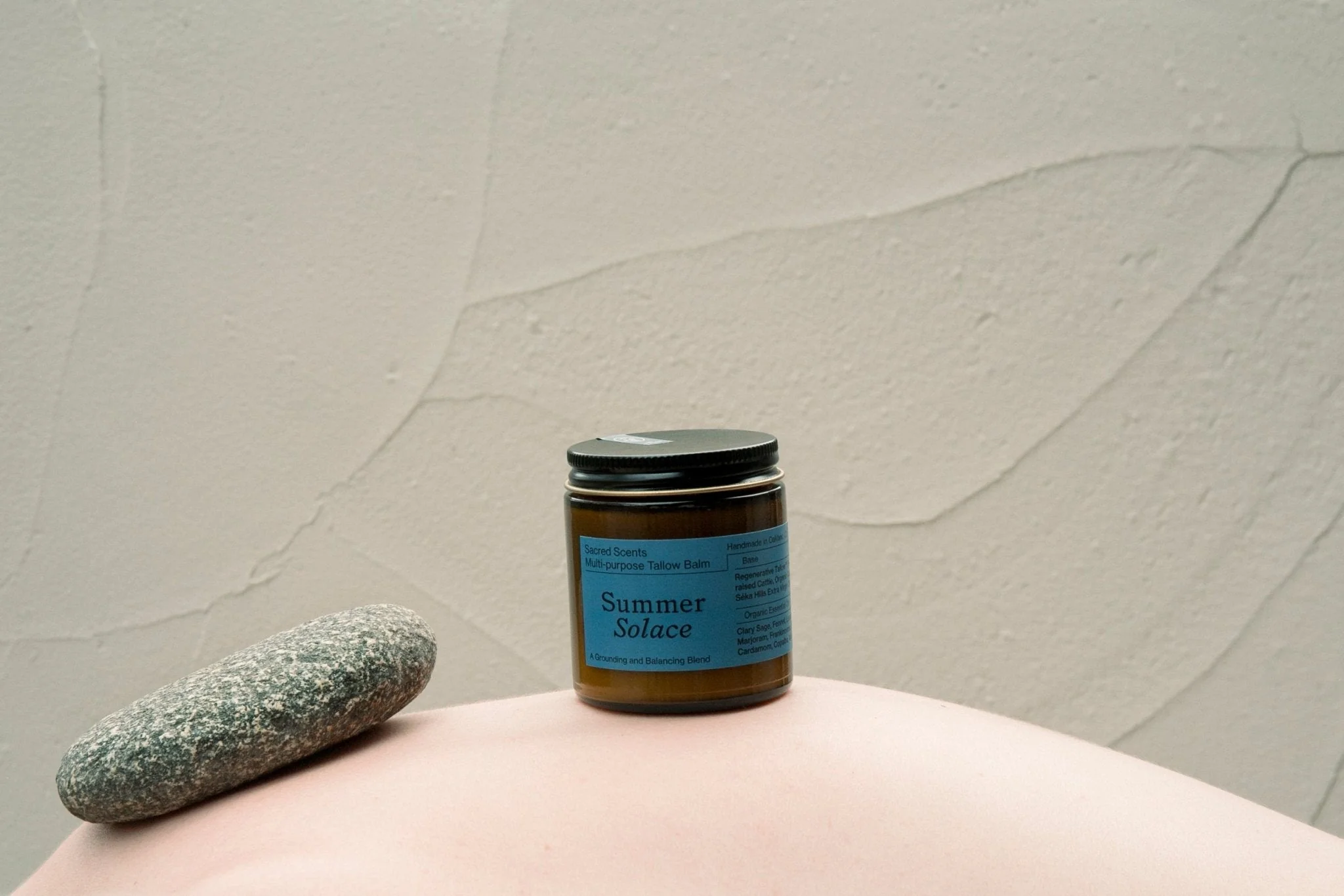Sacred Scents Spiritual Balm – Clary Sage, Fennel & Tulsi Holy Basil - Image 4