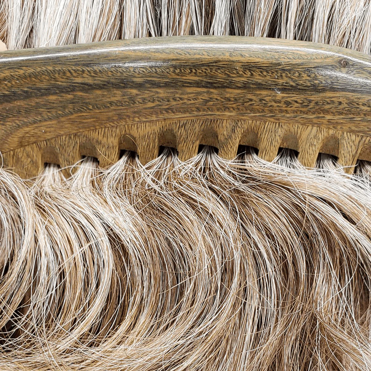 Sandalwood Wide Tooth Comb - Zero Waste Comb, 100% Wood, Plastic Free - Image 3