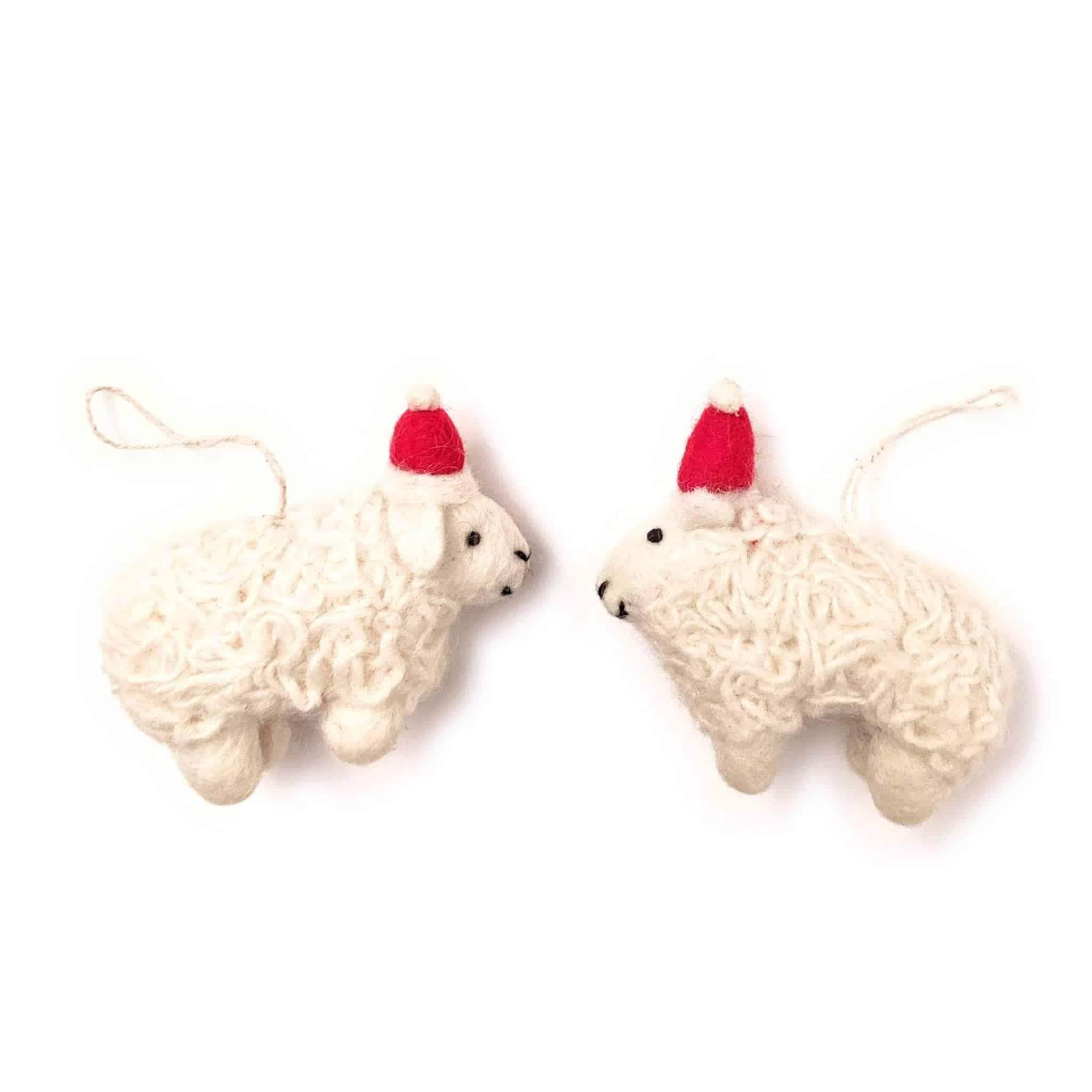 Santa's Sheep - Set of 2 - Image 2