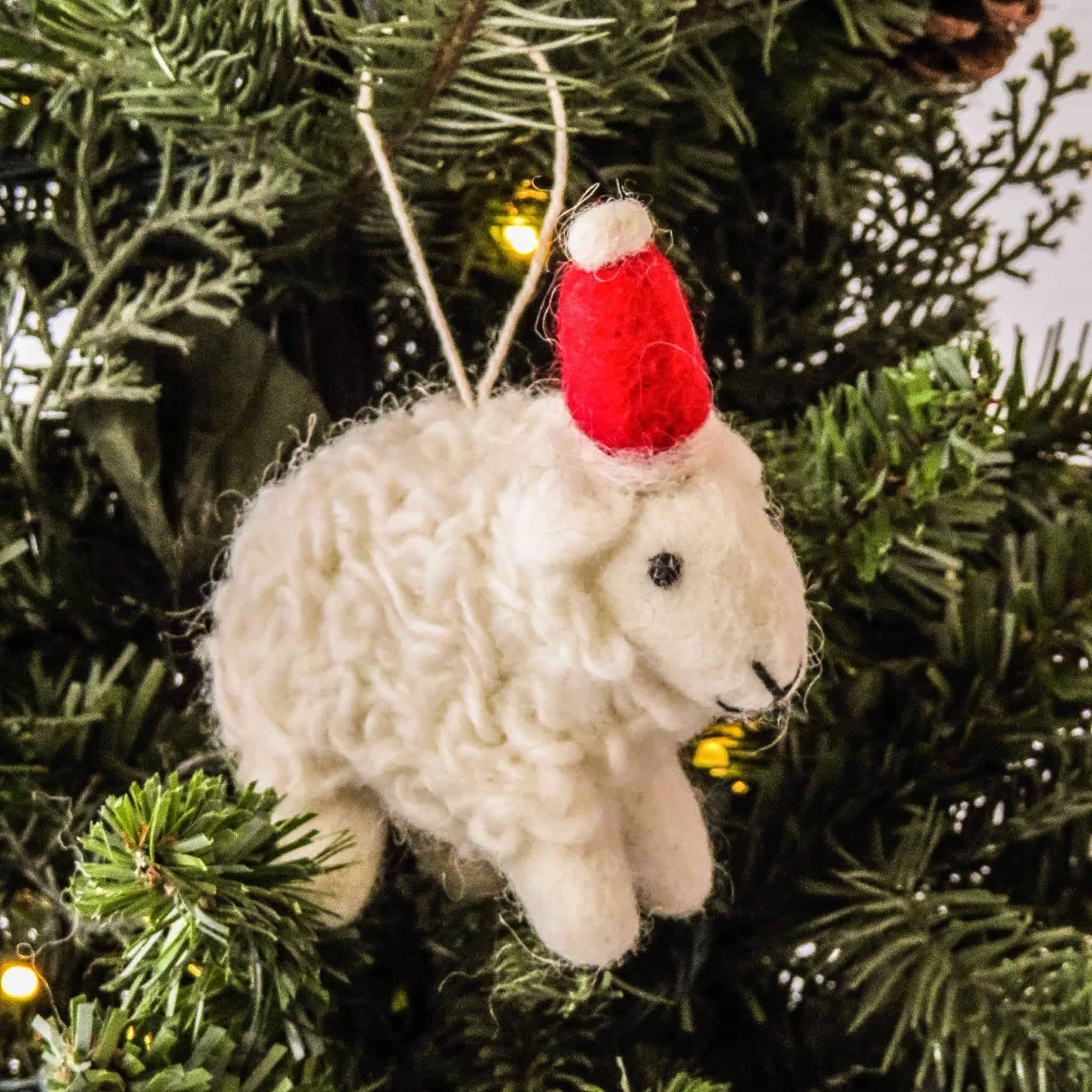 Santa's Sheep - Set of 2 - Image 4