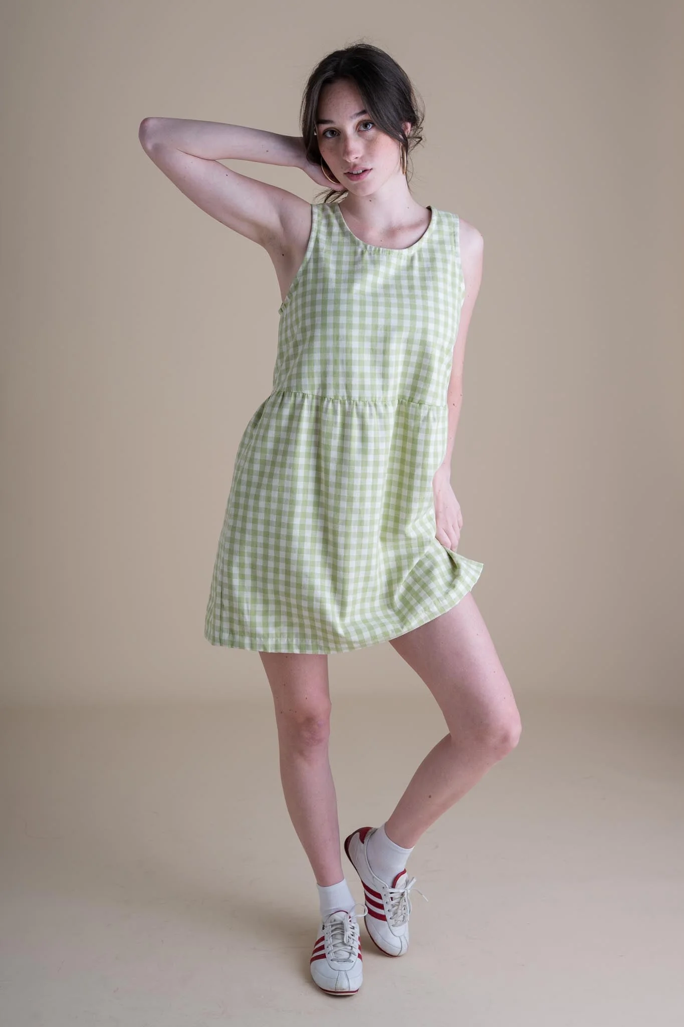 Sassafras Dress in Honeydew - Image 4