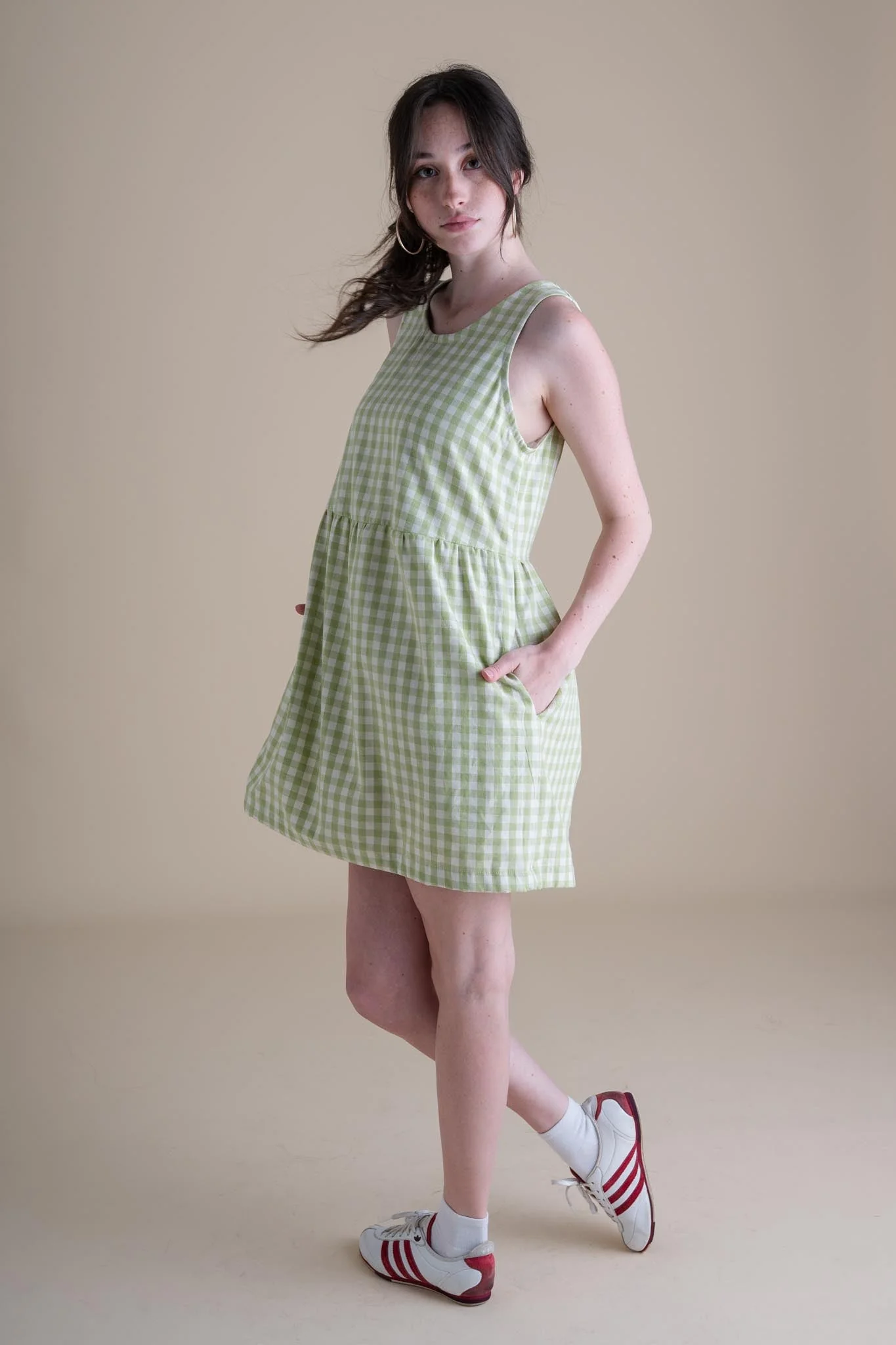 Sassafras Dress in Honeydew - Image 6