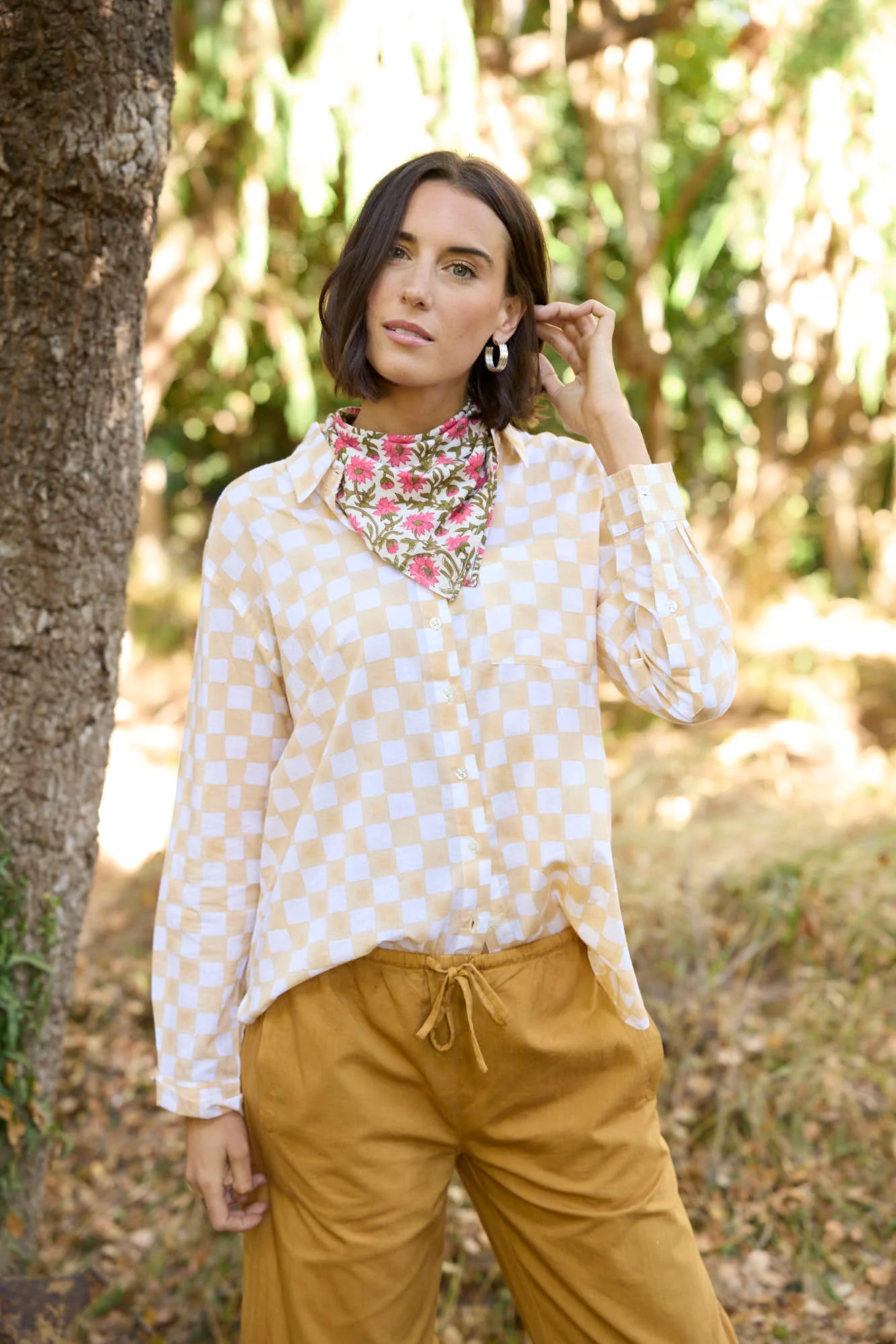 Scarf - Darlington Floral Square - Image 2