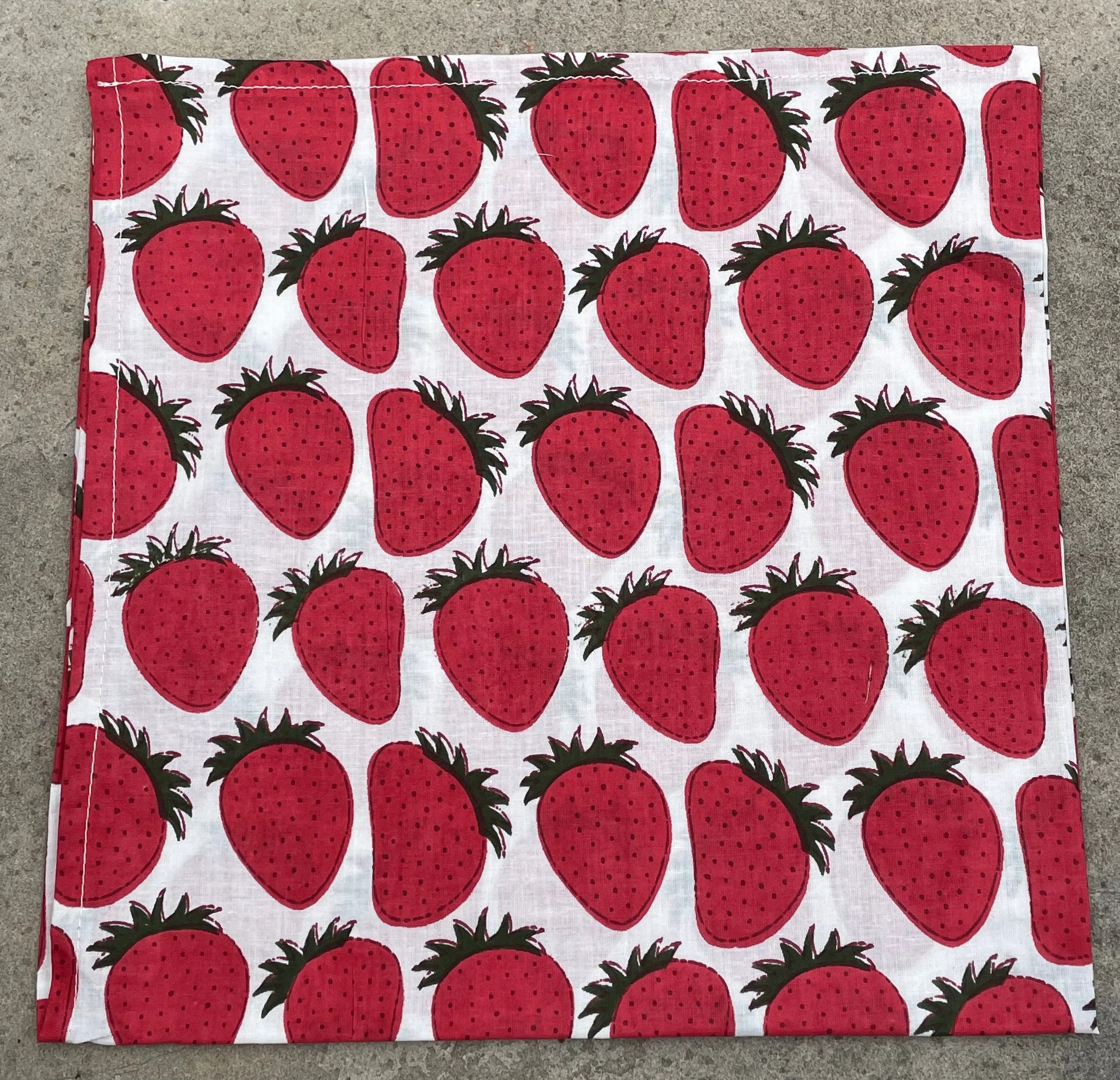 Scarf - Strawberry Square - Image 2