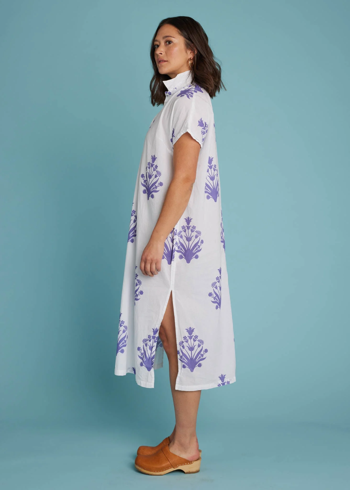 Scout Caftan - Cameo Floral Coastal Purple - Image 5