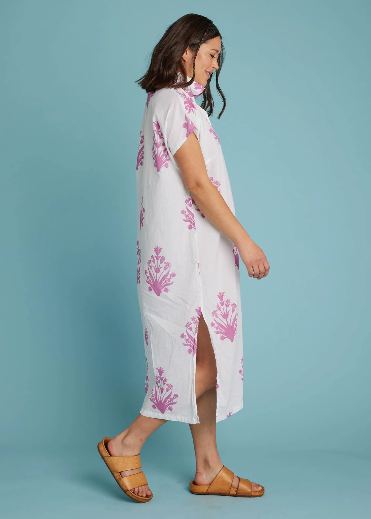 Scout Caftan - Cameo Floral Dahlia - Image 4