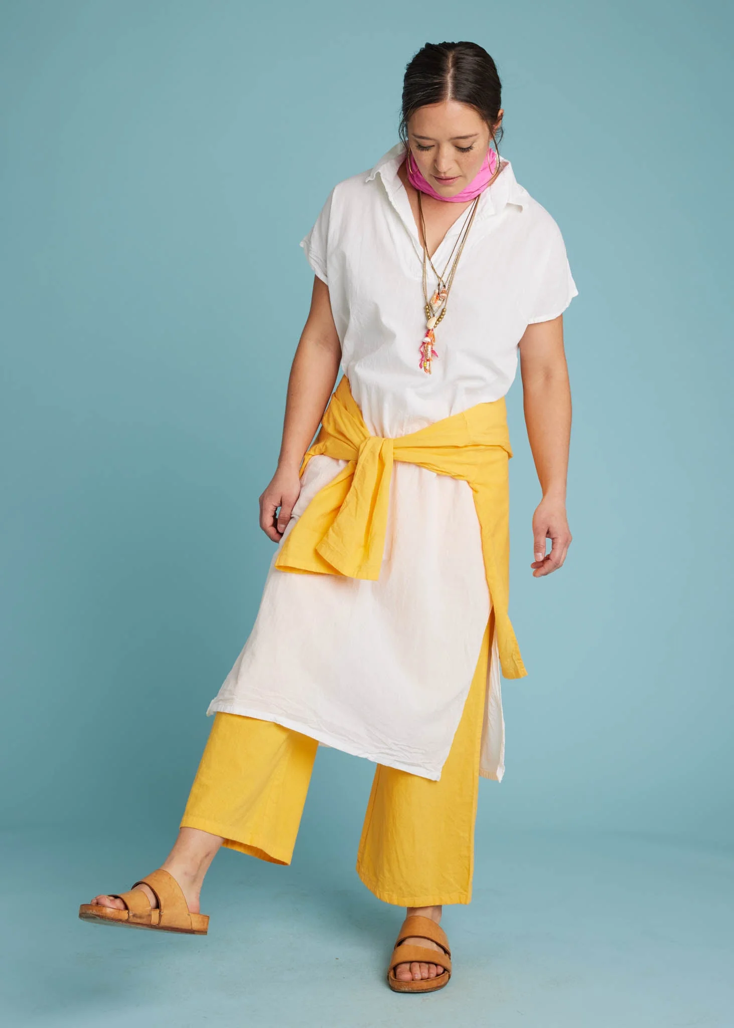 Scout Caftan - White - Image 12