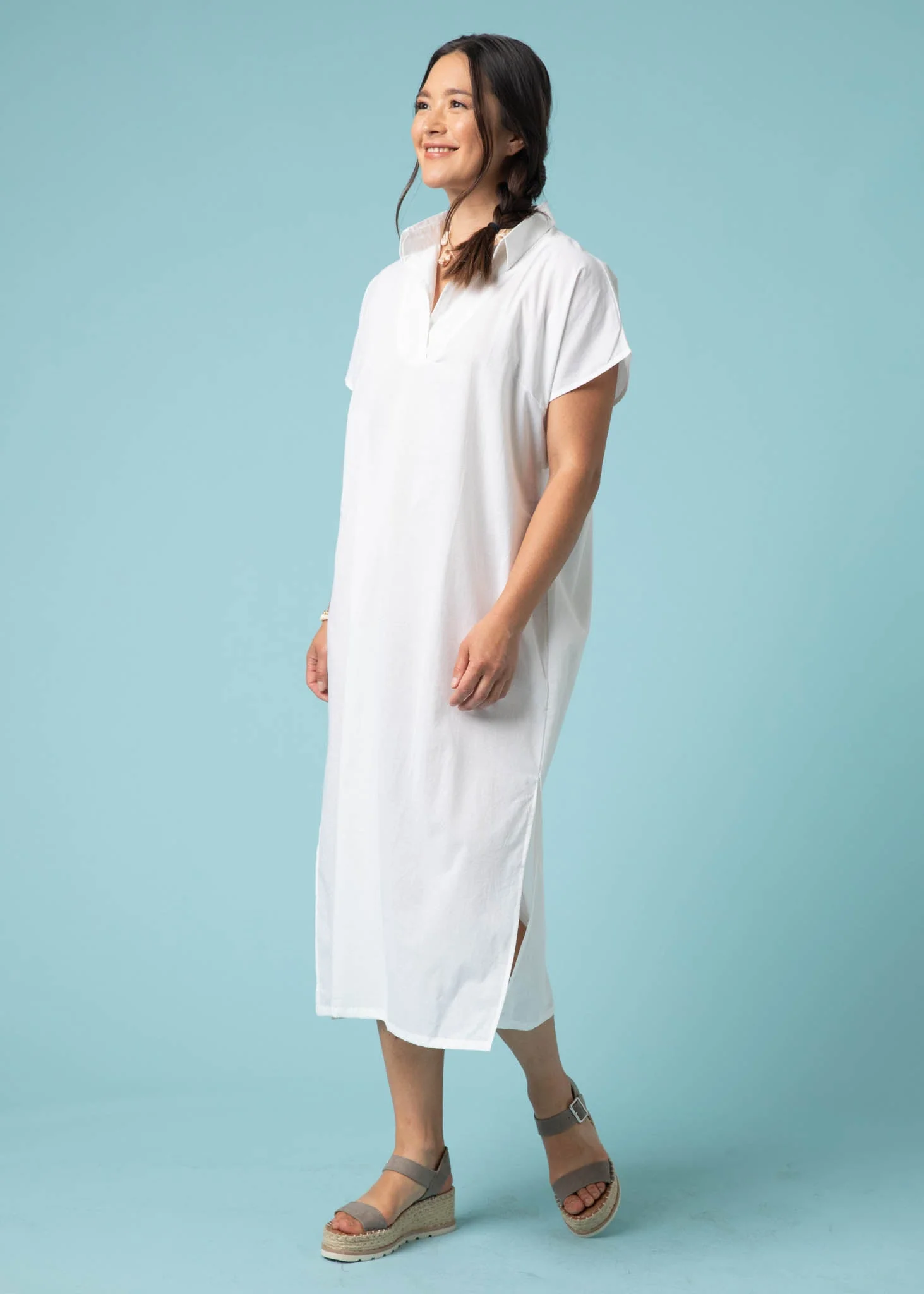 Scout Caftan - White - Image 5