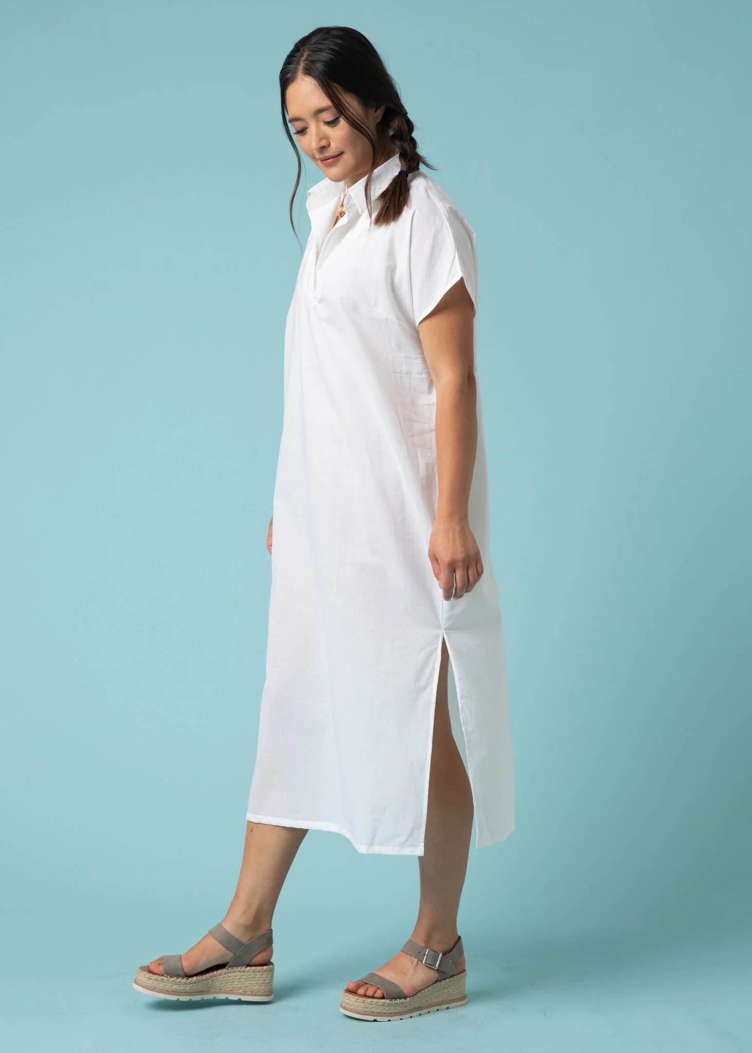 Scout Caftan - White - Image 6