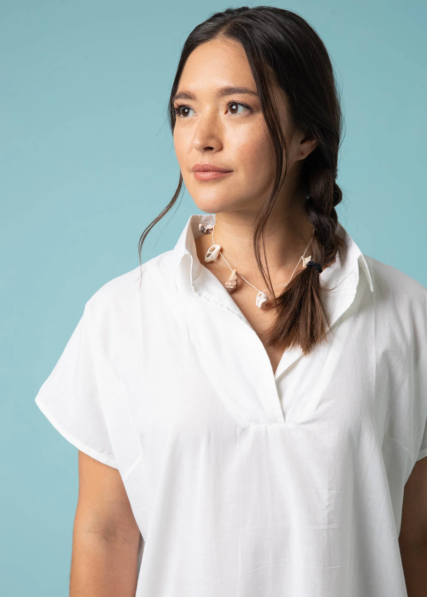 Scout Caftan - White - Image 9