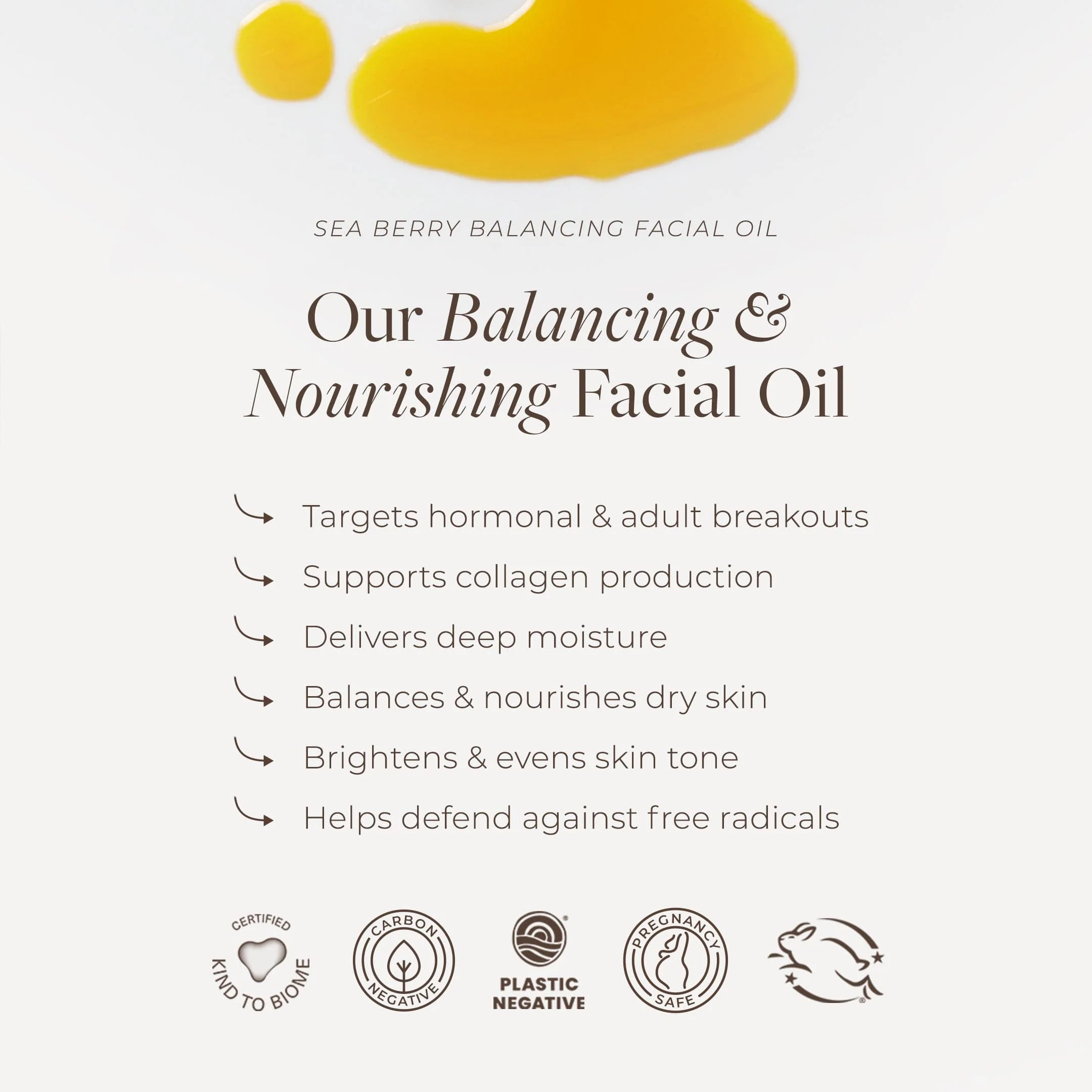 Sea Berry Balancing Facial Oil - Image 4
