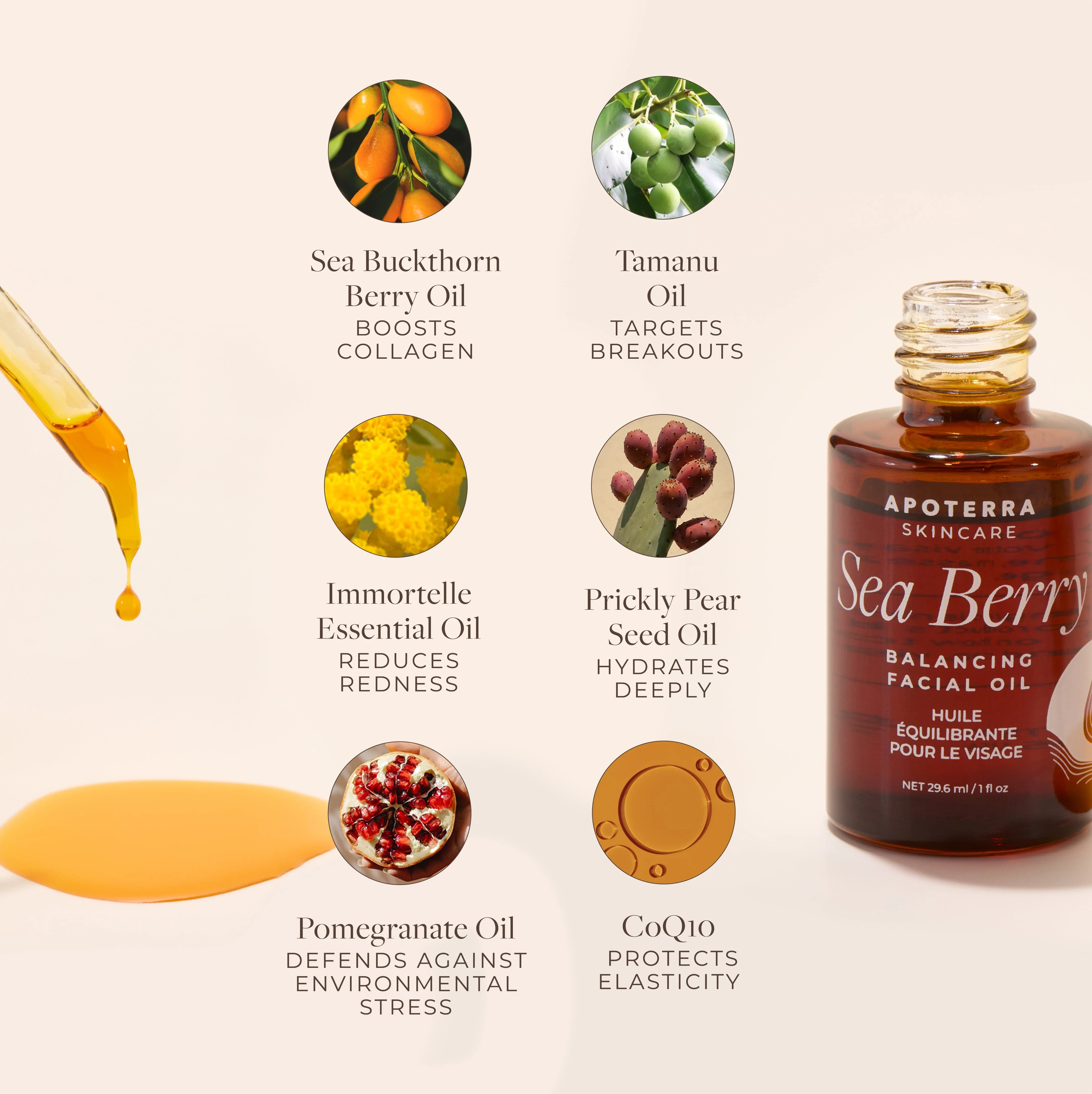 Sea Berry Balancing Facial Oil - Image 5