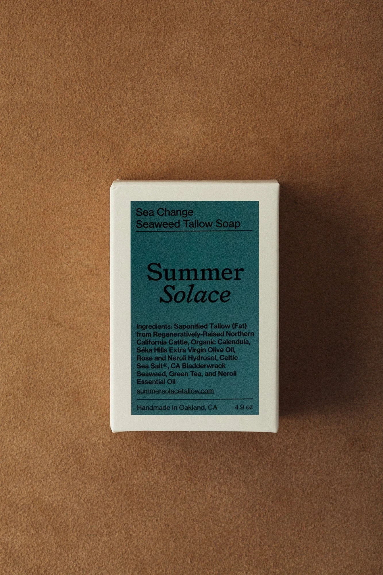 Sea Change Seaweed Bar – Neroli & Bladderwrack for Mineral-Rich Cleansing - Image 3