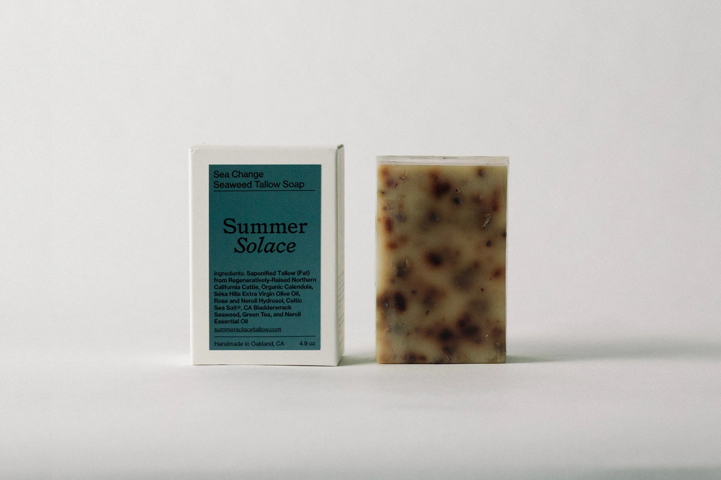Sea Change Seaweed Bar – Neroli & Bladderwrack for Mineral-Rich Cleansing - Image 5