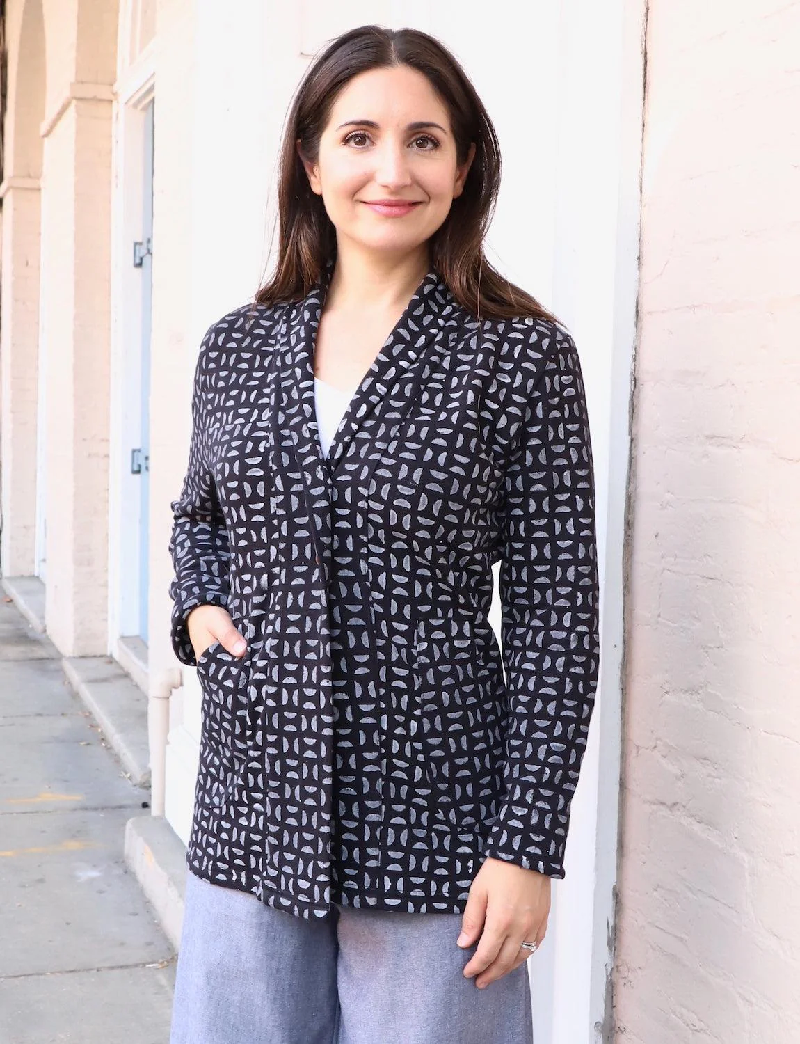 Selene Organic Fleece Blazer - Image 2