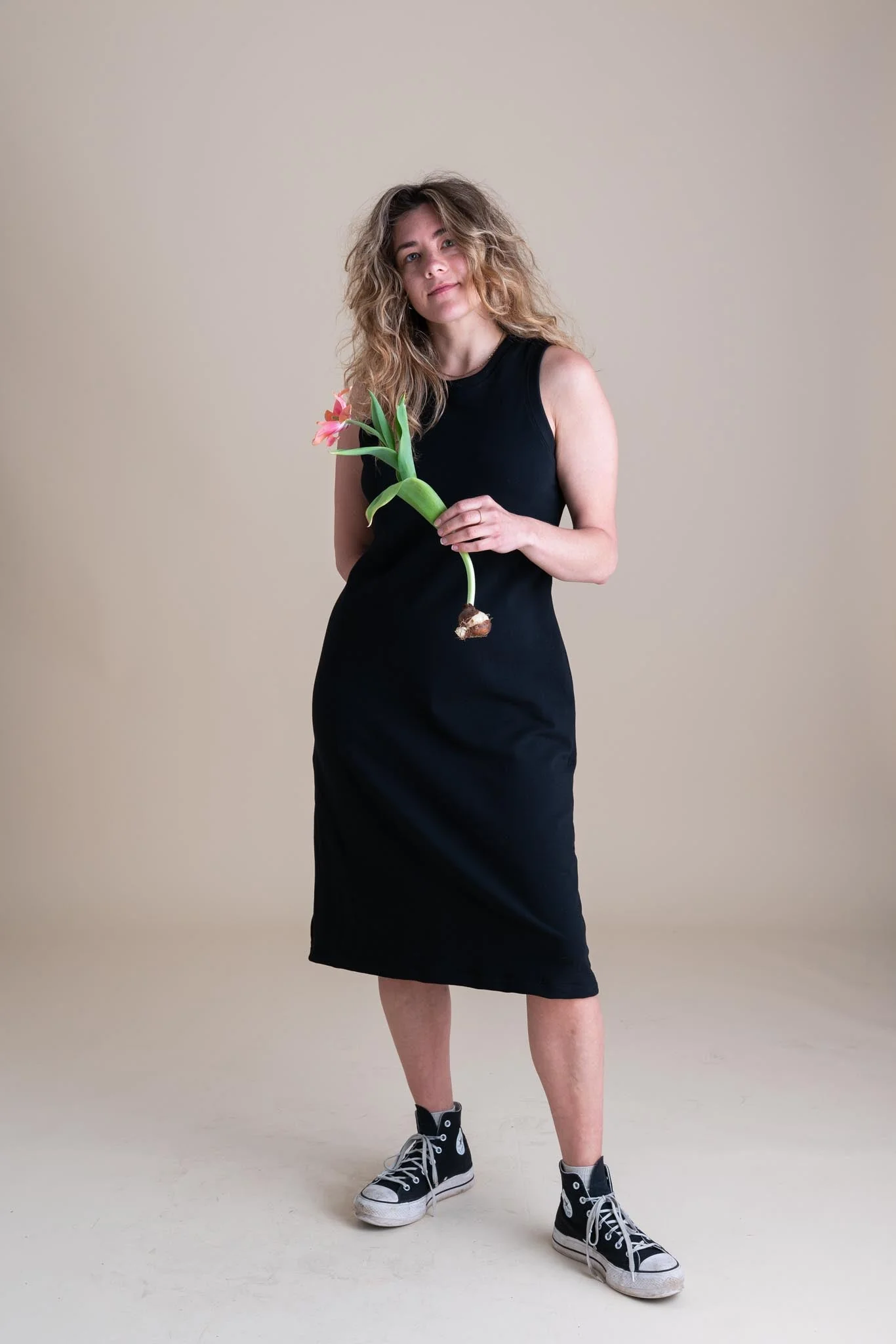 Serena Dress in Licorice - Image 2