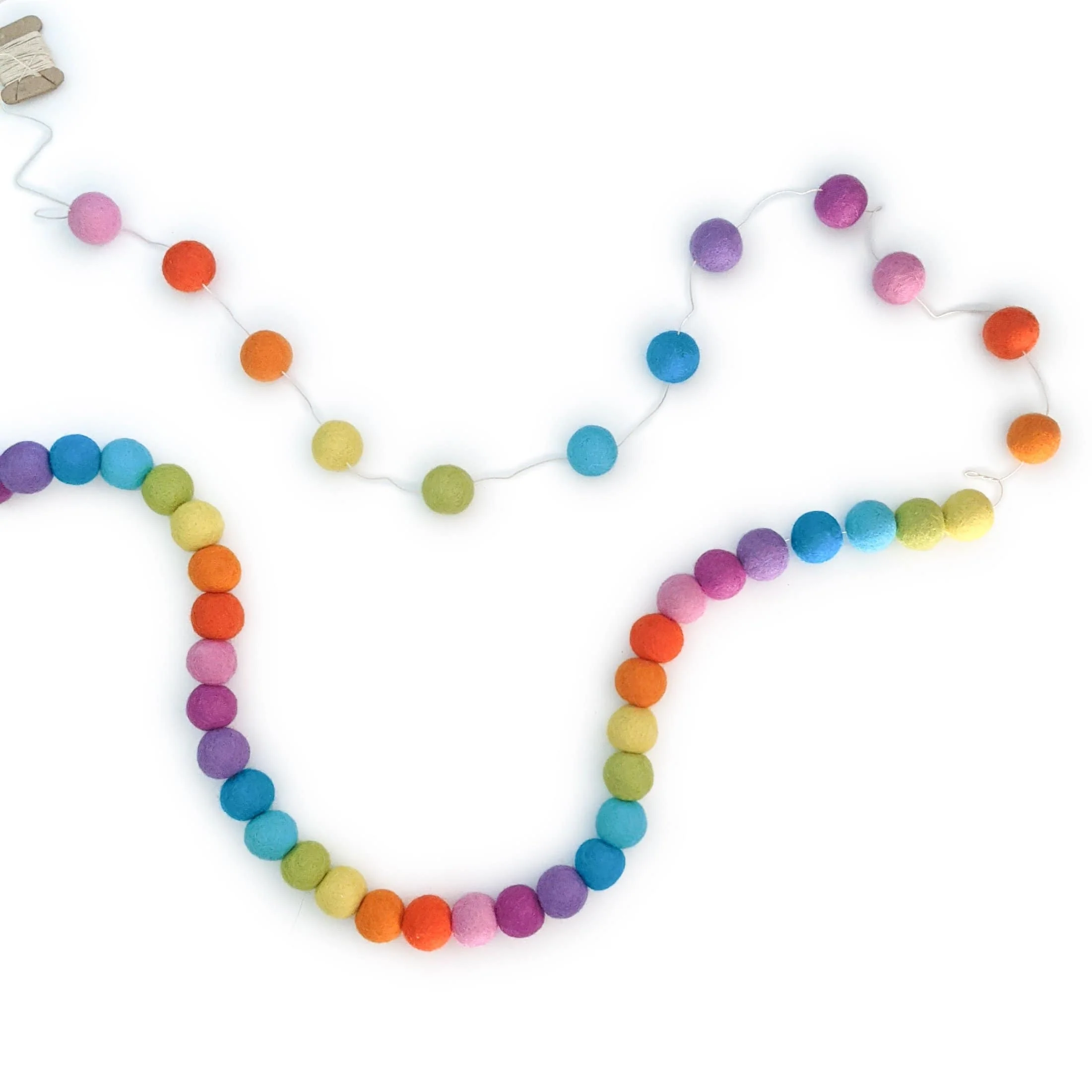 Shiny Happy Rainbow Eco Garland - Image 2
