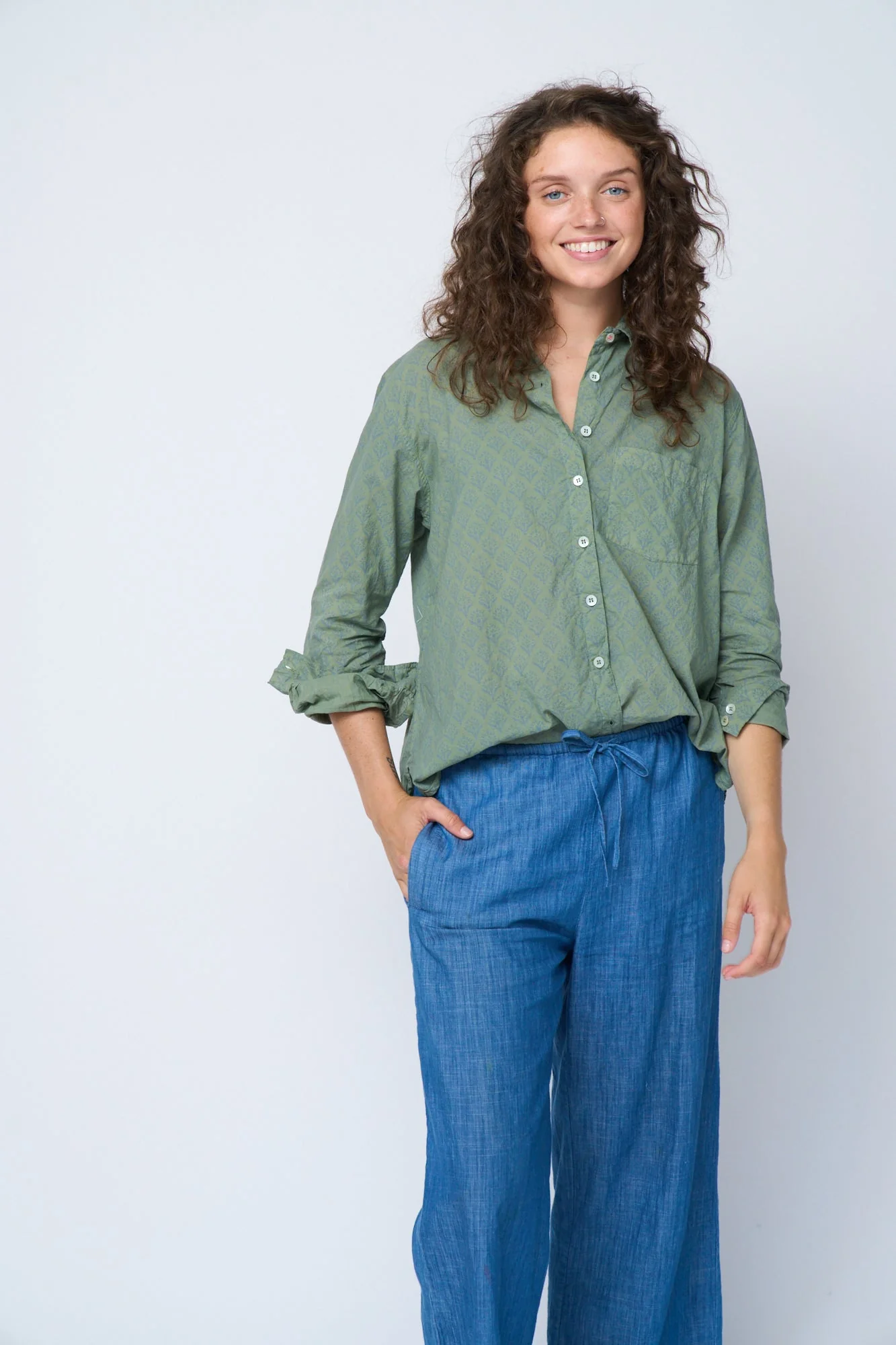 Shore Pant - Chambray - Image 16