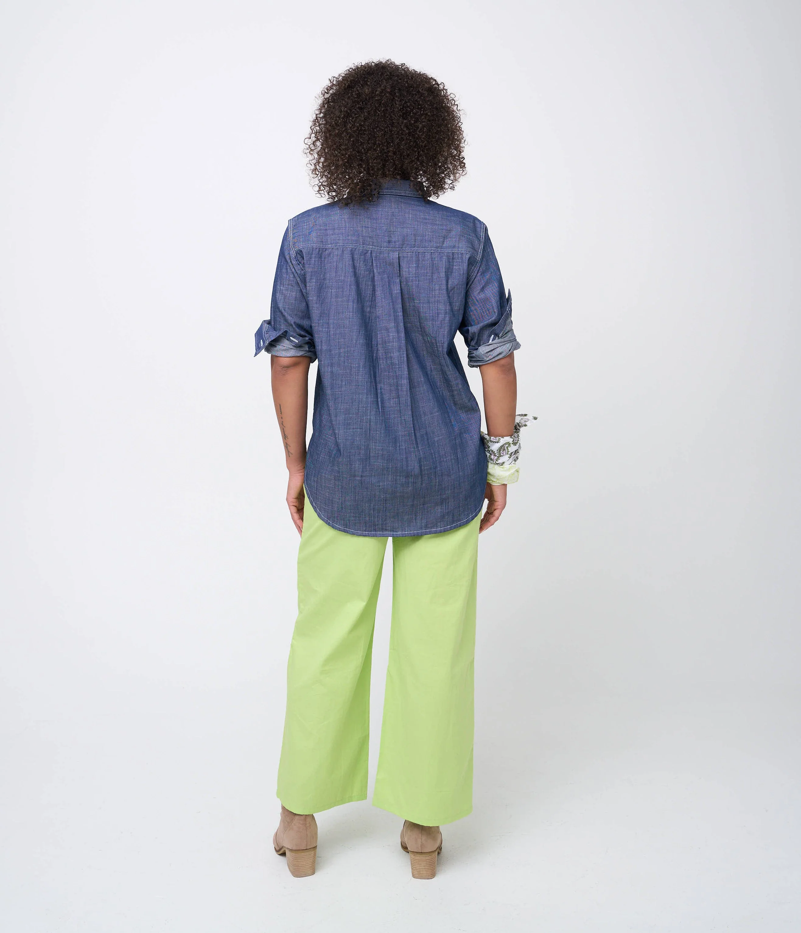 Shore Pant - Citron Twill - Image 3