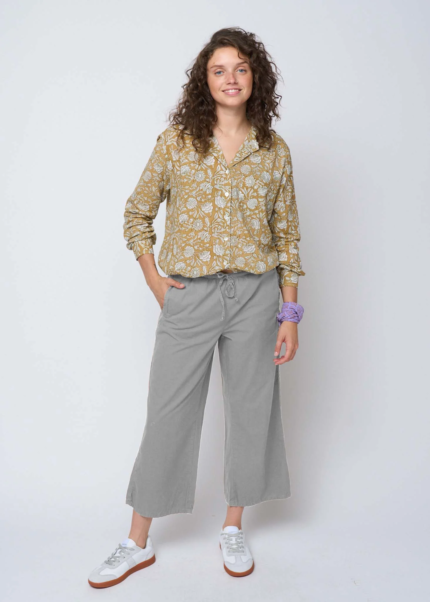 Shore Pant - Dove Grey Twill - Image 2