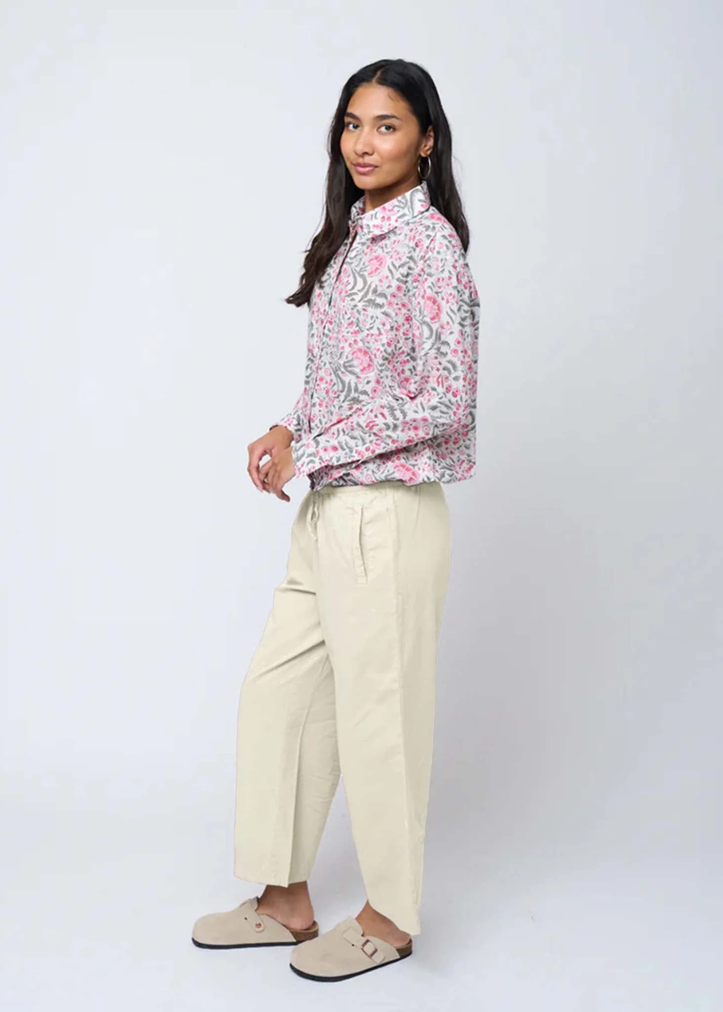 Shore Pant - Ecru Twill - Image 2