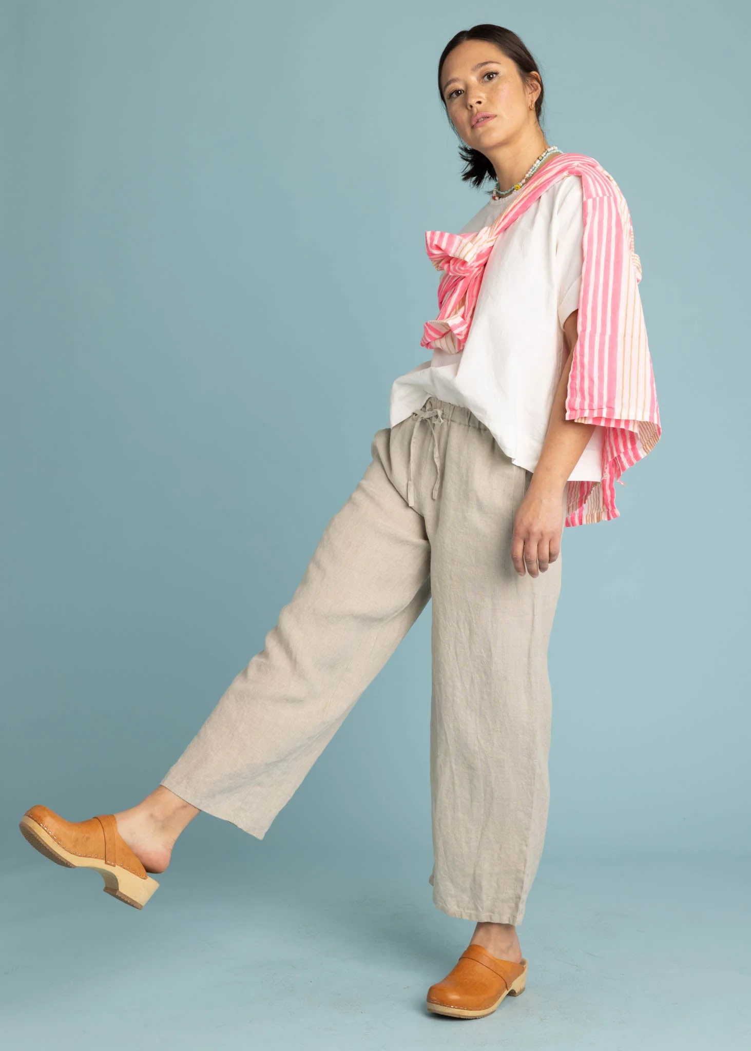 Shore Pant - Linen Natural Flax - Image 3