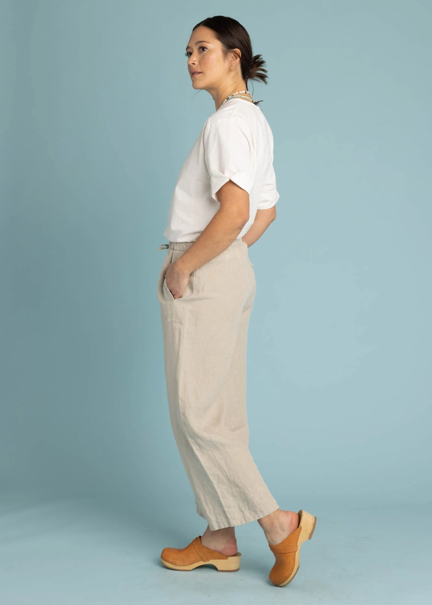 Shore Pant - Linen Natural Flax - Image 4