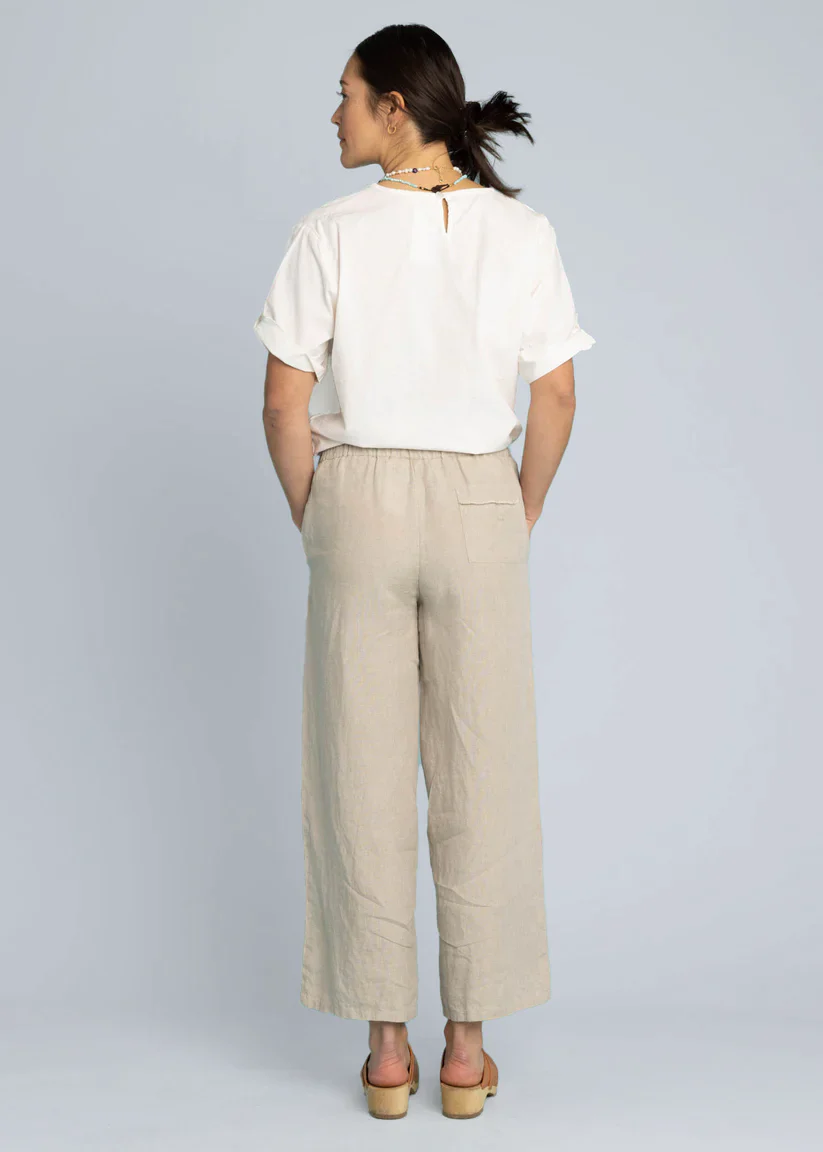Shore Pant - Linen Natural Flax - Image 5