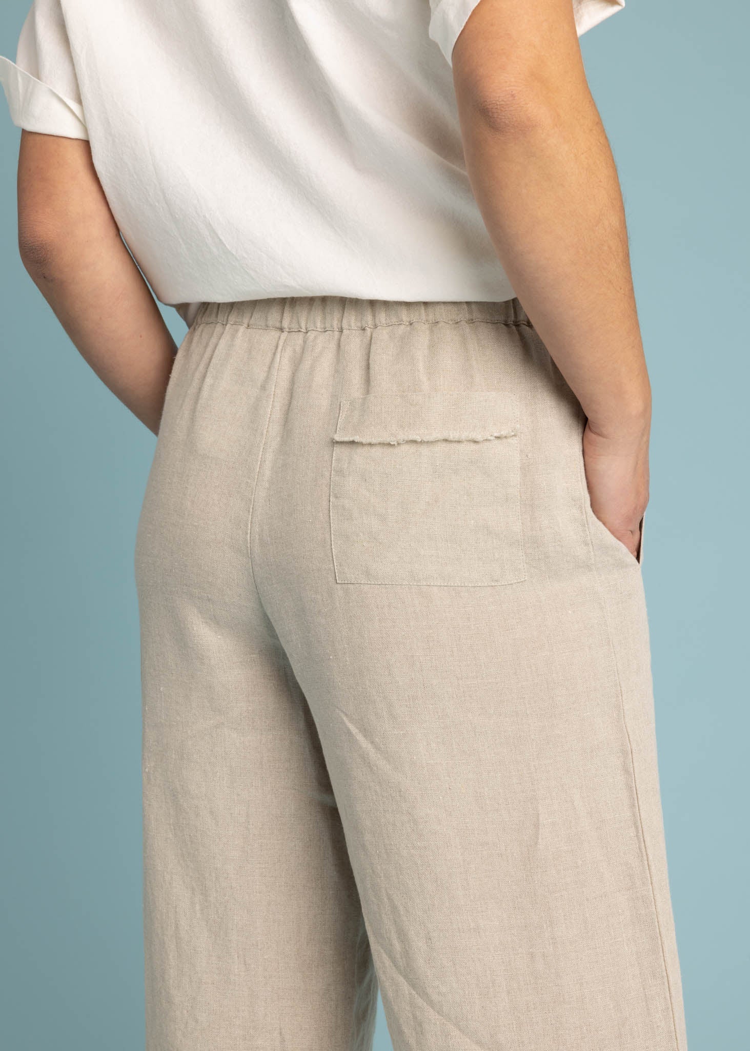 Shore Pant - Linen Natural Flax - Image 6