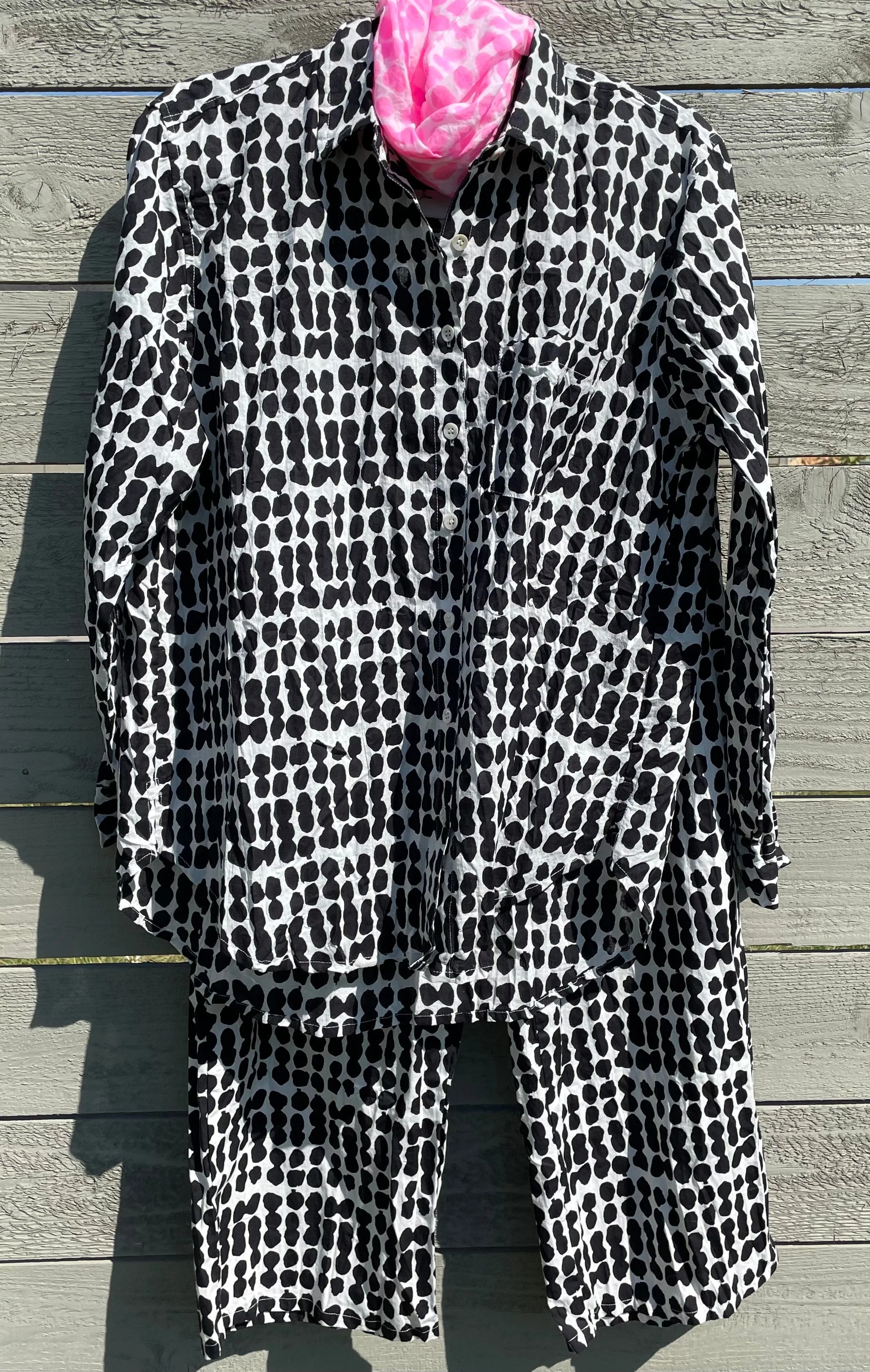 Shore Pant - Messy Dots Black - Image 12