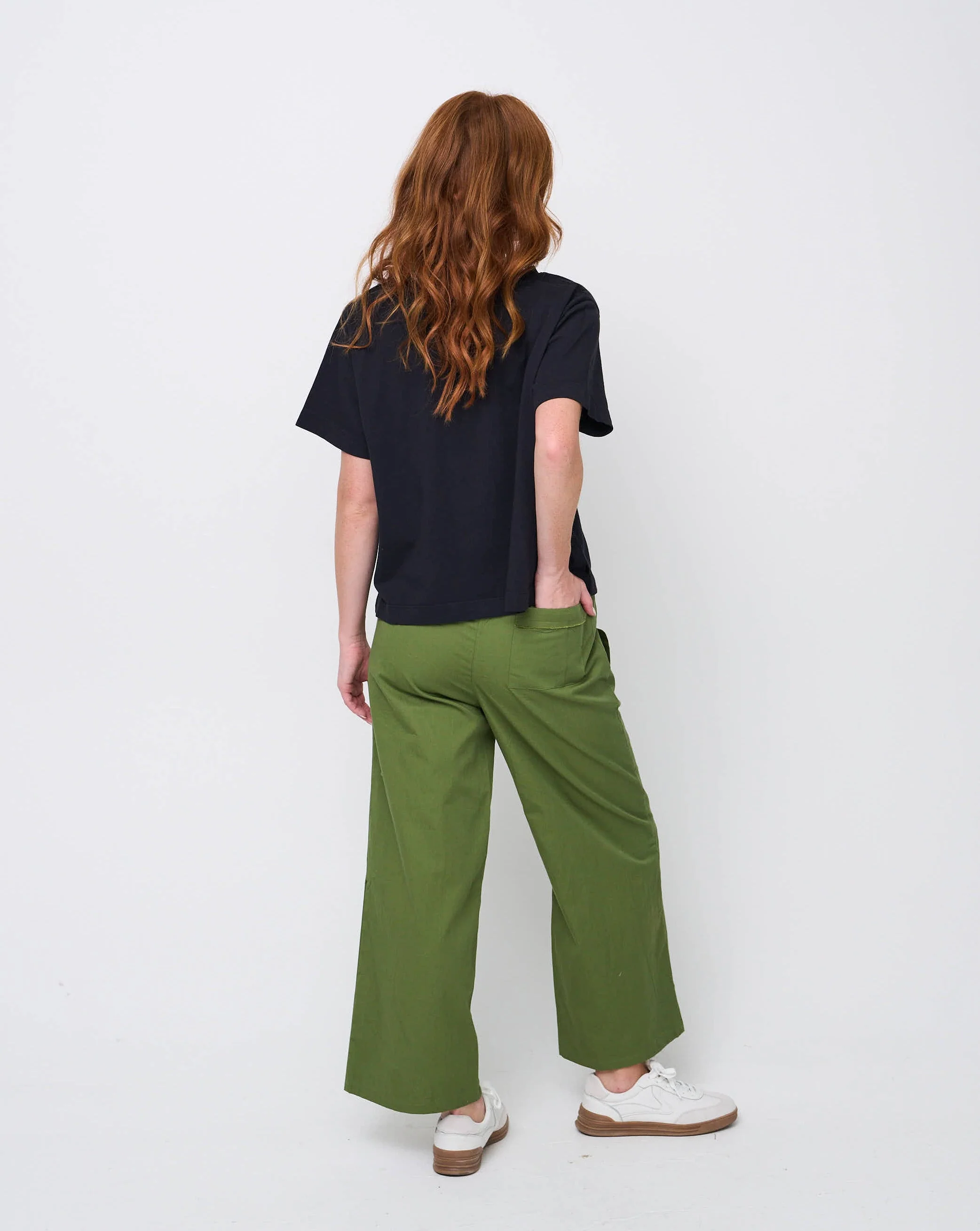 Shore Pant - Olive Twill - Image 4