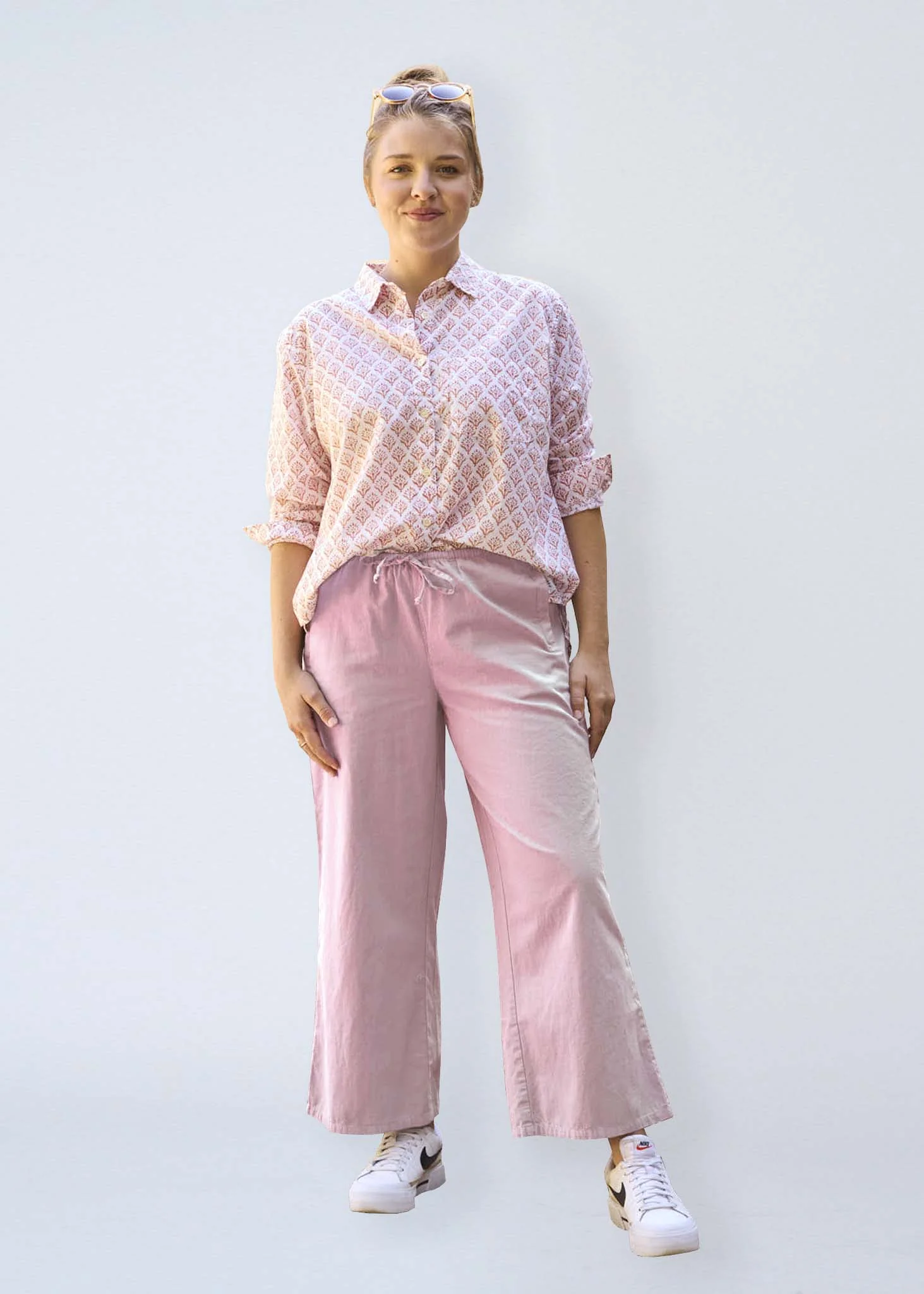 Shore Pant - Tickled Pink Twill - Image 8