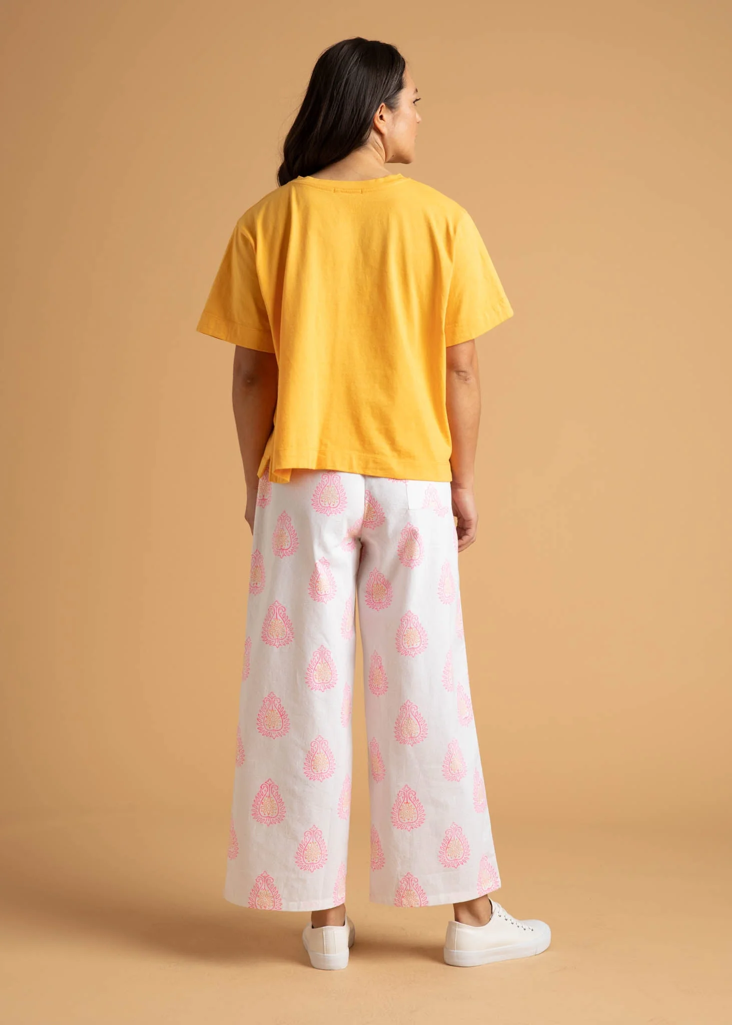 Shore Pant - Totem Paisley Neon Pink & Peach - Image 4