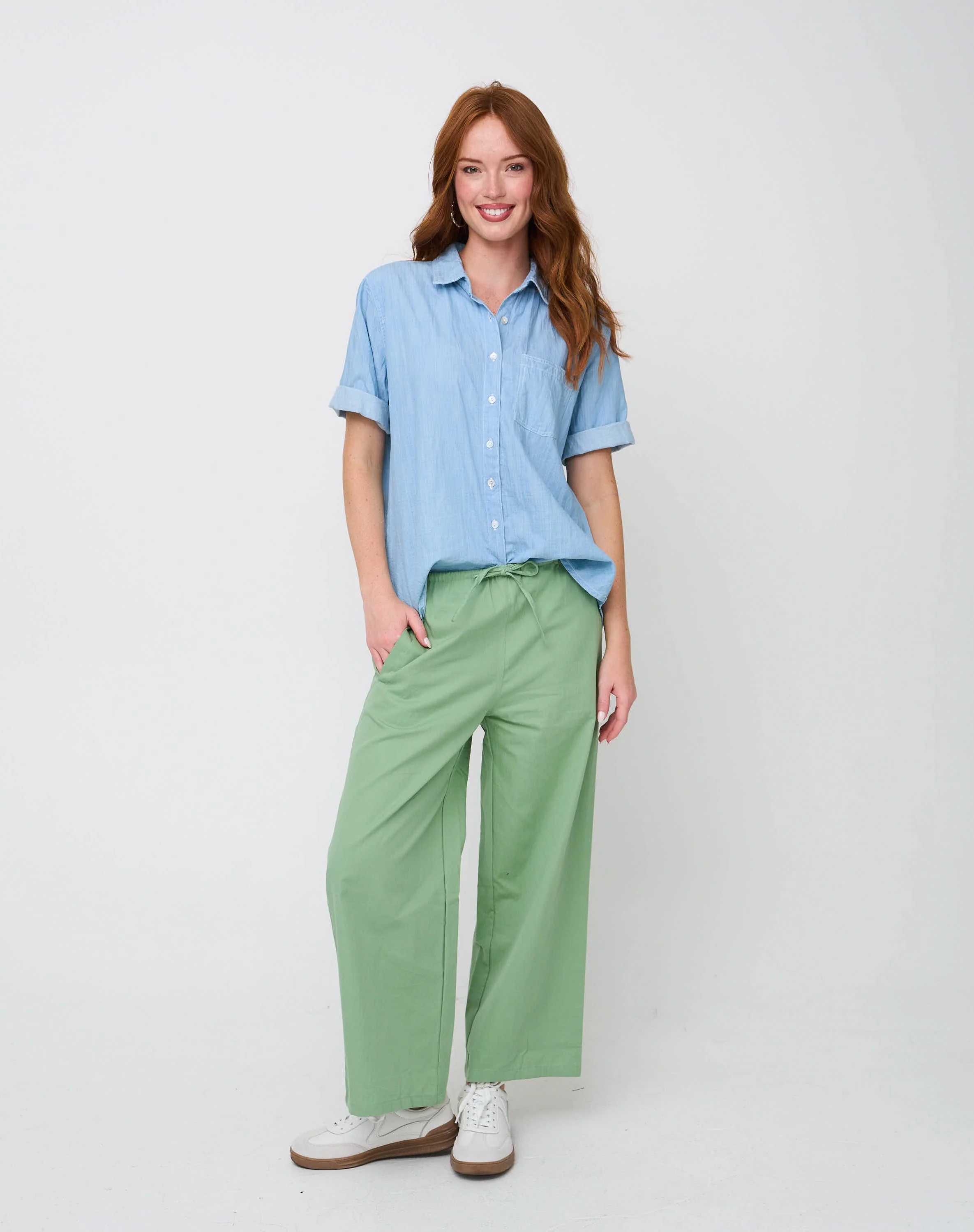 Shore Pant - Watercress Twill - Image 10