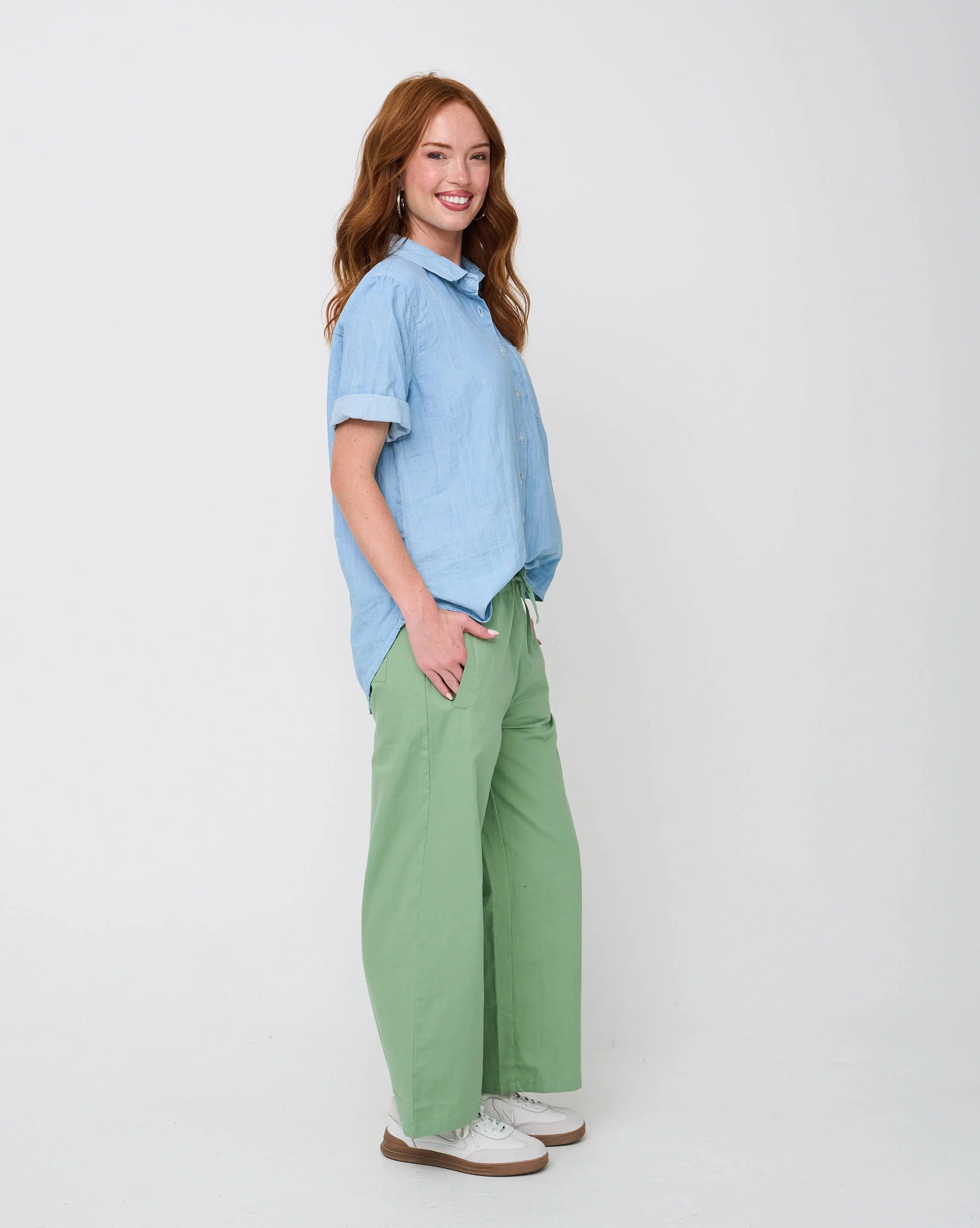 Shore Pant - Watercress Twill - Image 13