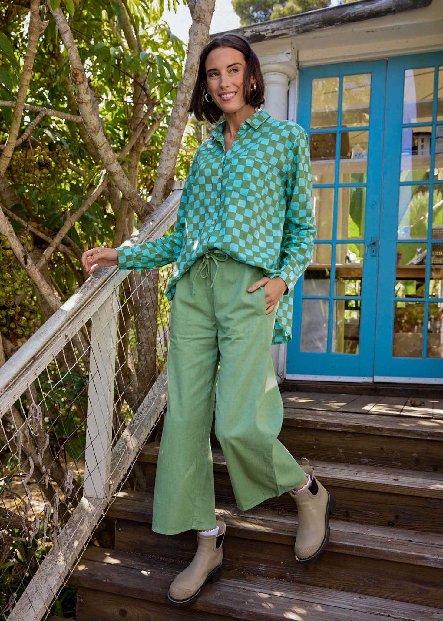 Shore Pant - Watercress Twill - Image 6