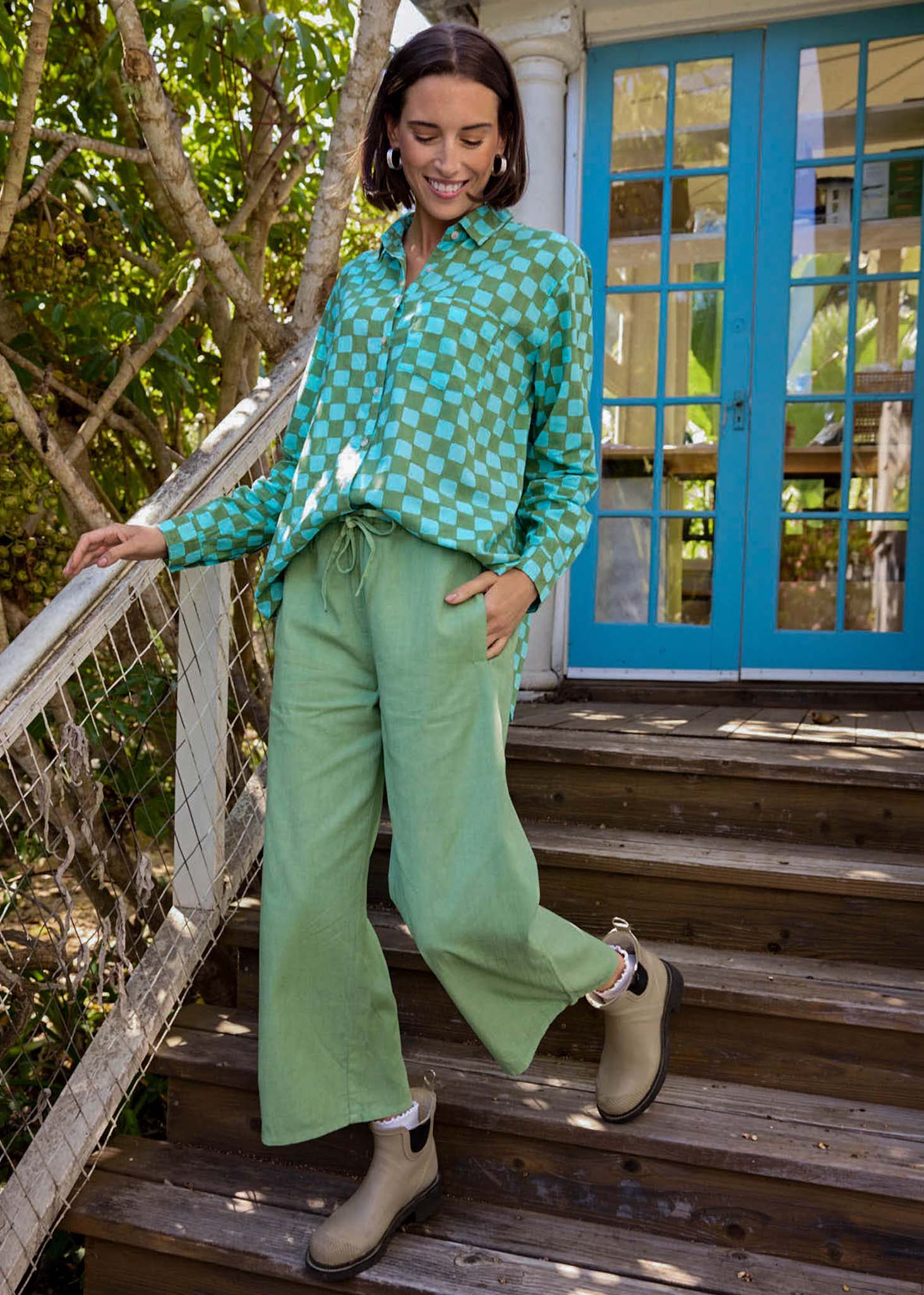 Shore Pant - Watercress Twill - Image 7