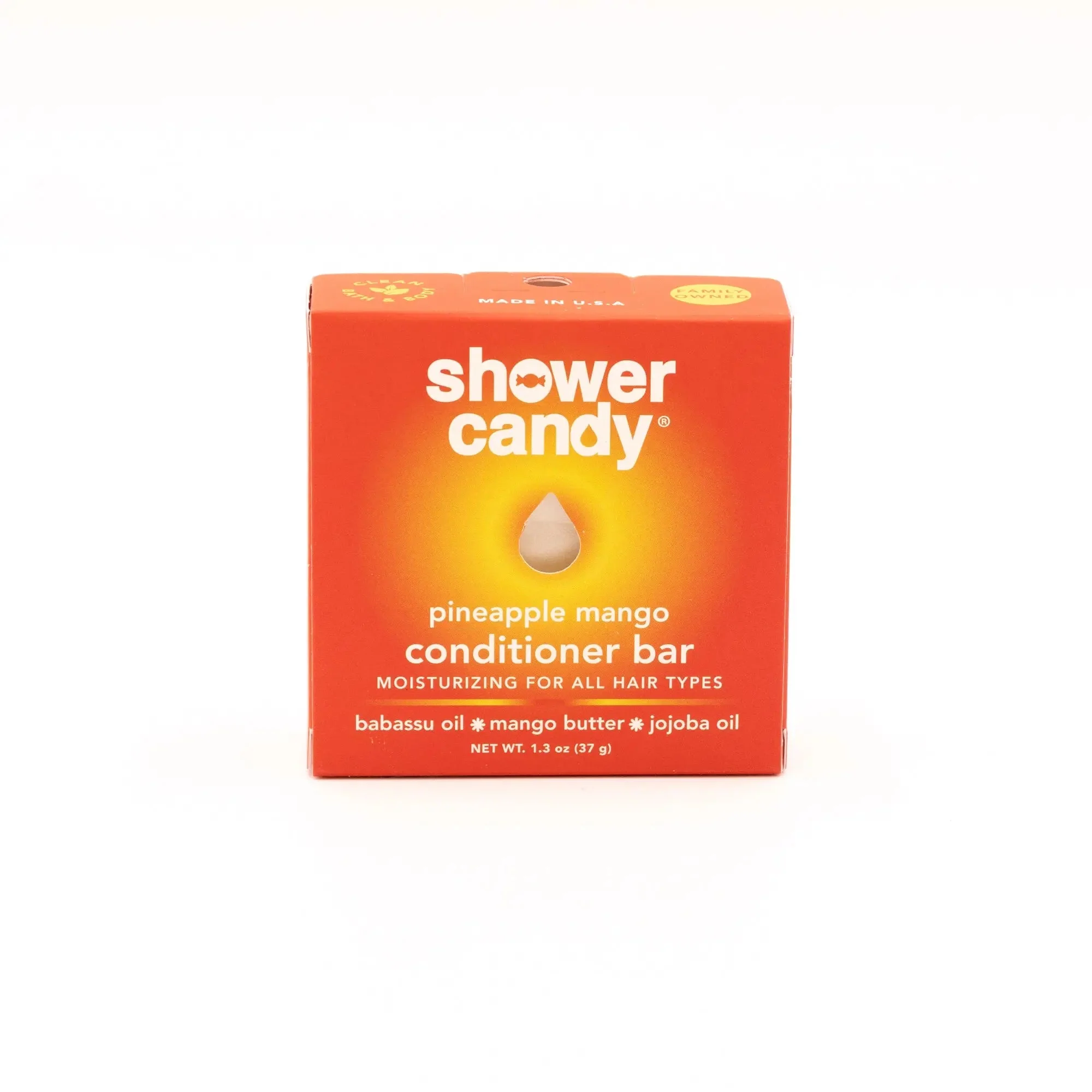Shower Candy Pineapple Mango Conditioner Bar – Moisturizing Solid Conditioner for All Hair Types - Image 4