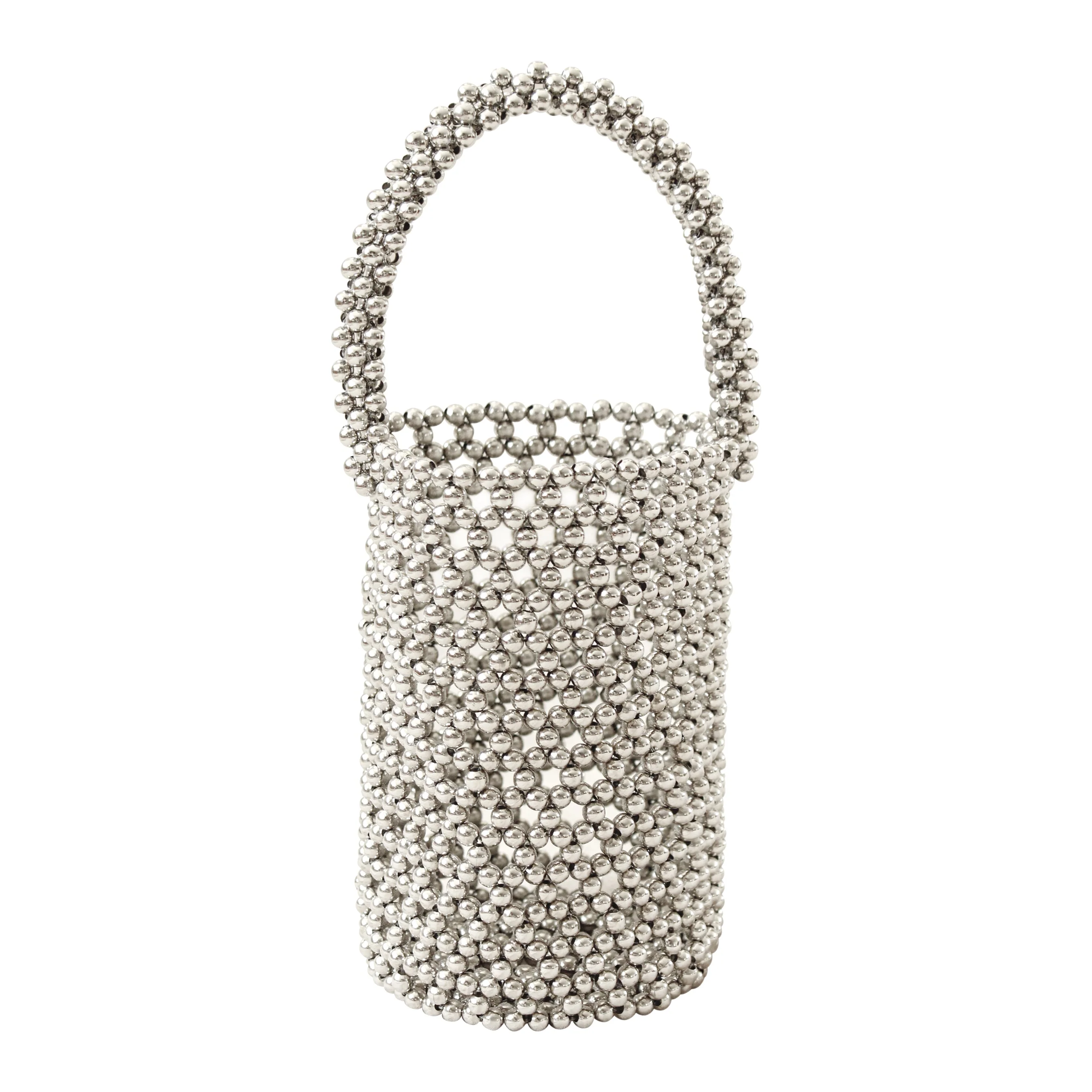 SILVA Metallic Beads Bucket Bag - Image 6