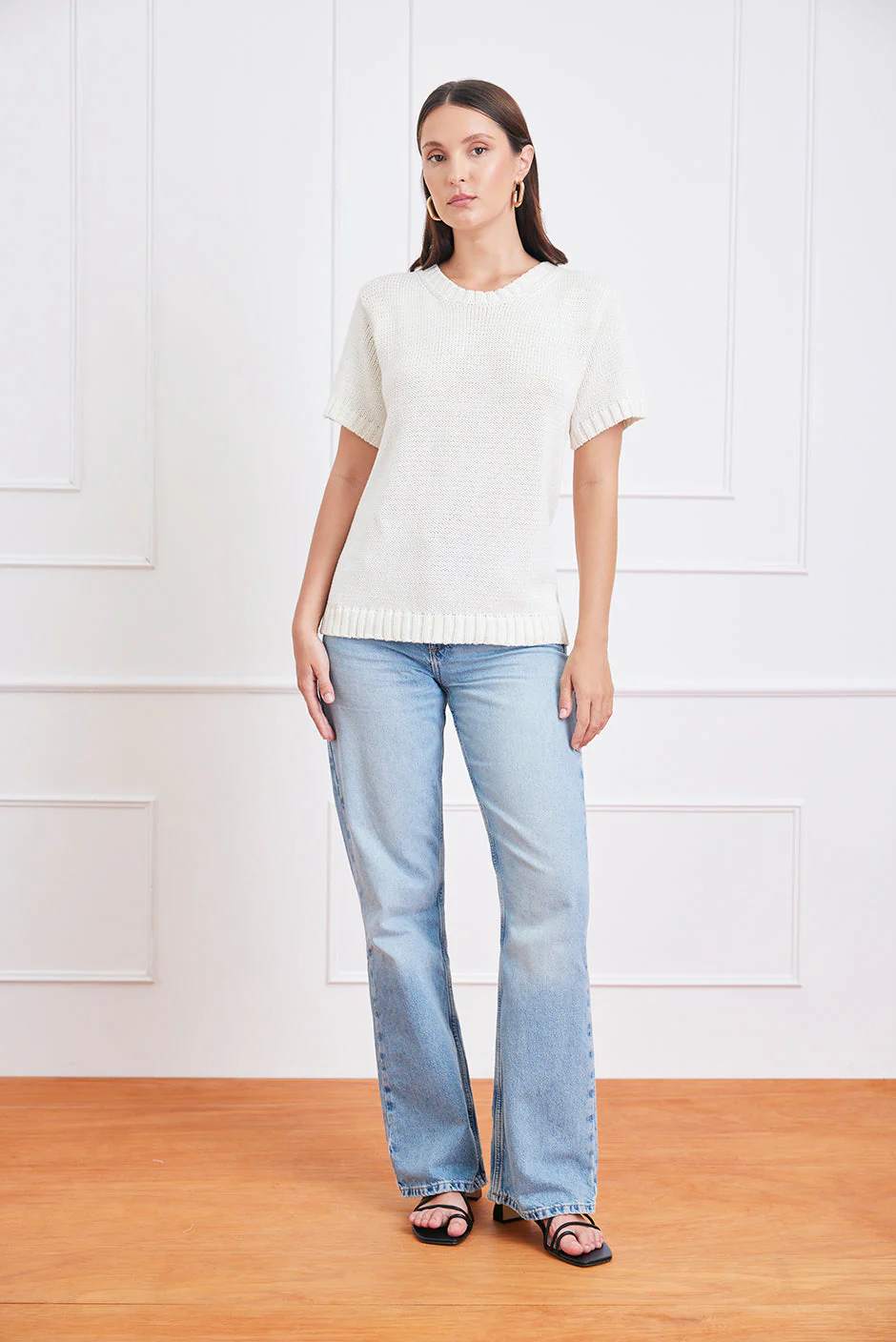 Simone Sweater Tee - Image 2