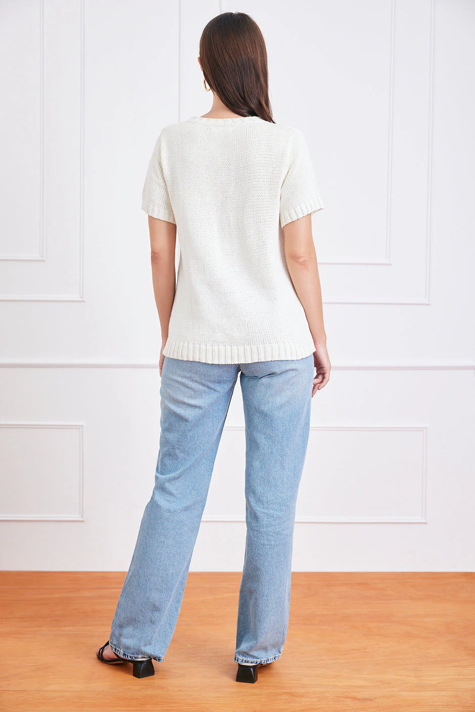Simone Sweater Tee - Image 4