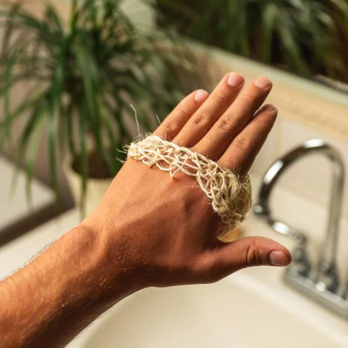 Sisal Exfoliating Body Scrubber - Image 5