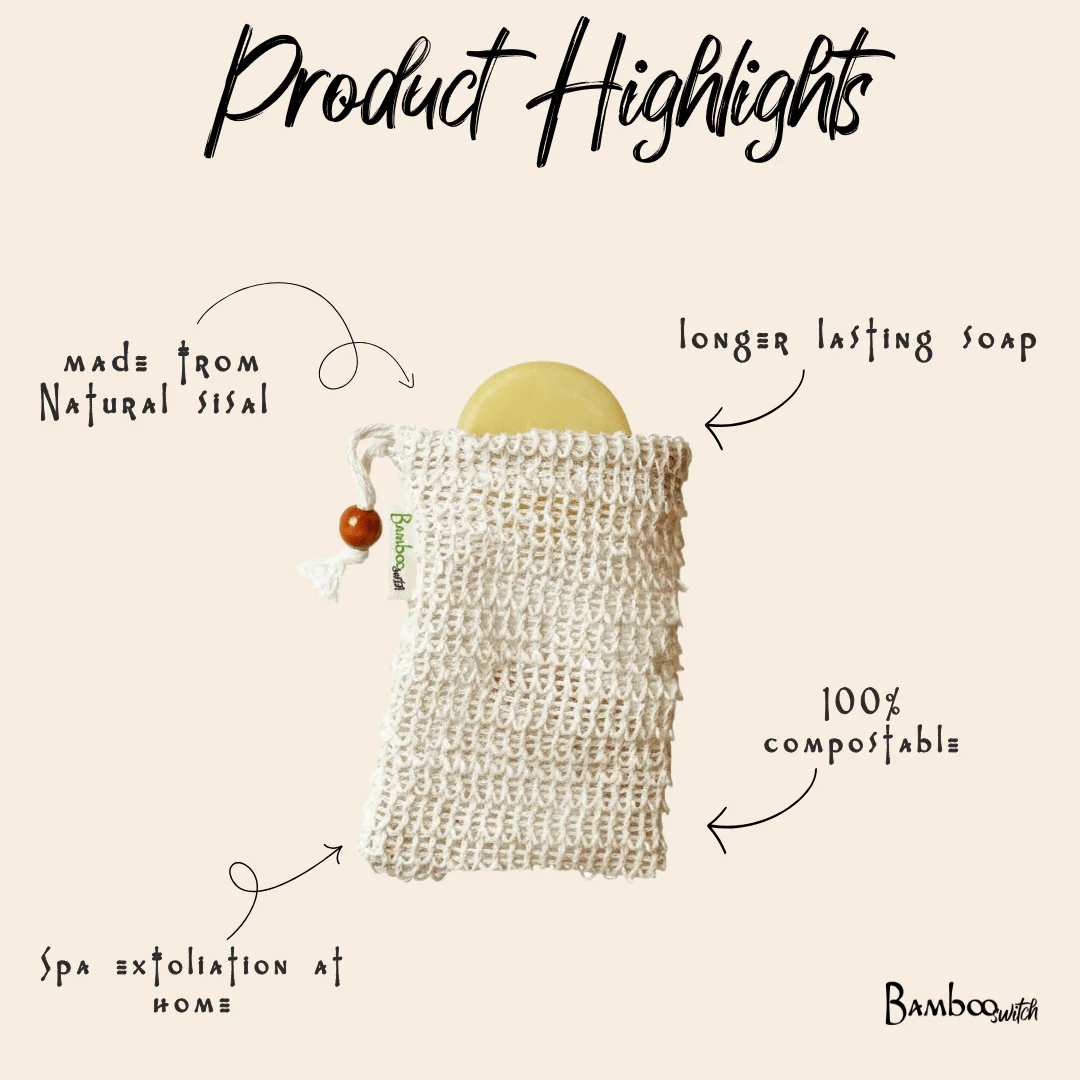 Sisal Soap Saver Bag - Image 5