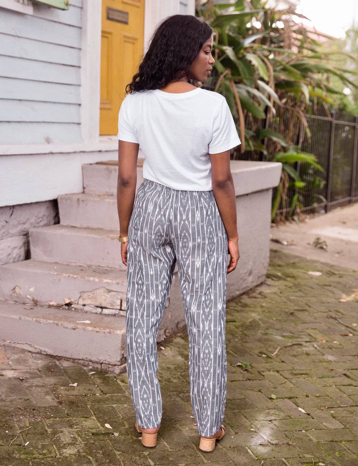 Slate Stripe Pants - FINAL SALE - Image 3